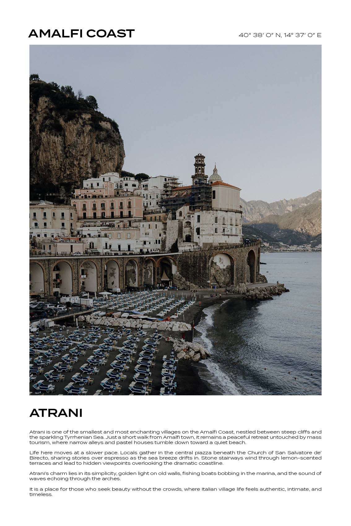 Amalfi Coast - Atrani I