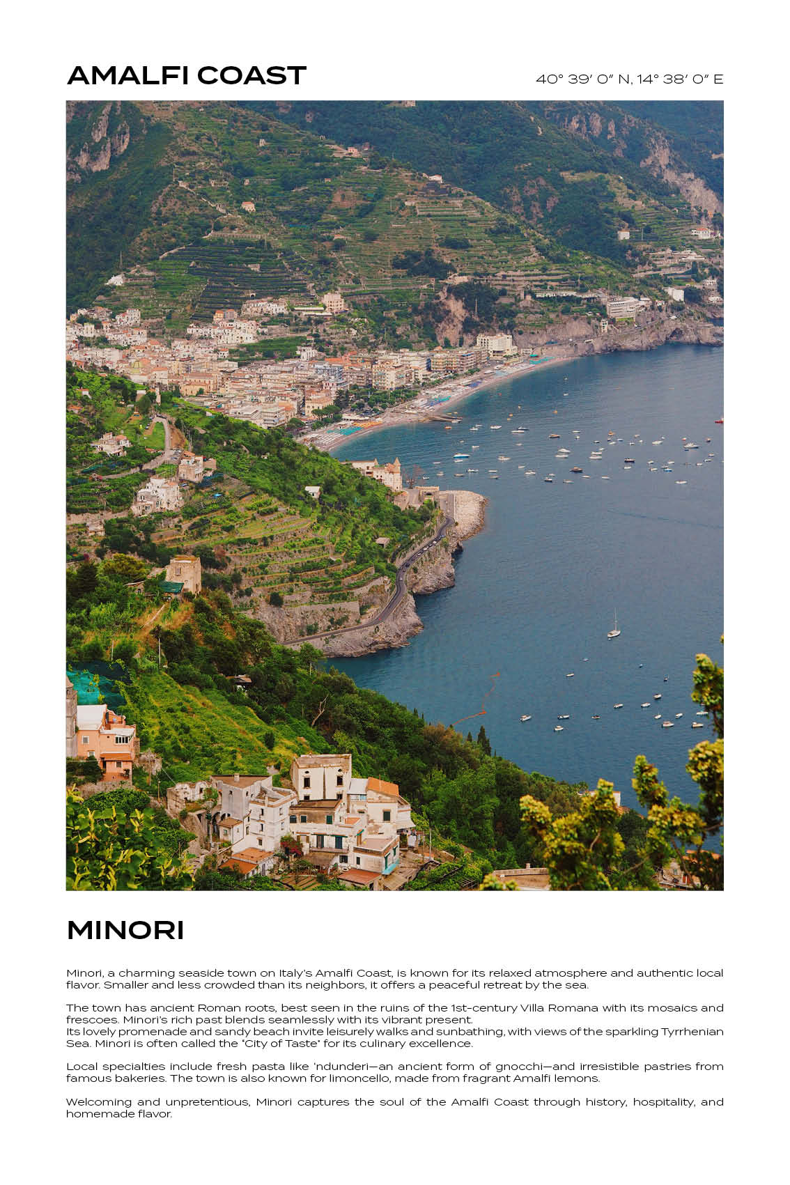 Amalfi Coast - Minori I