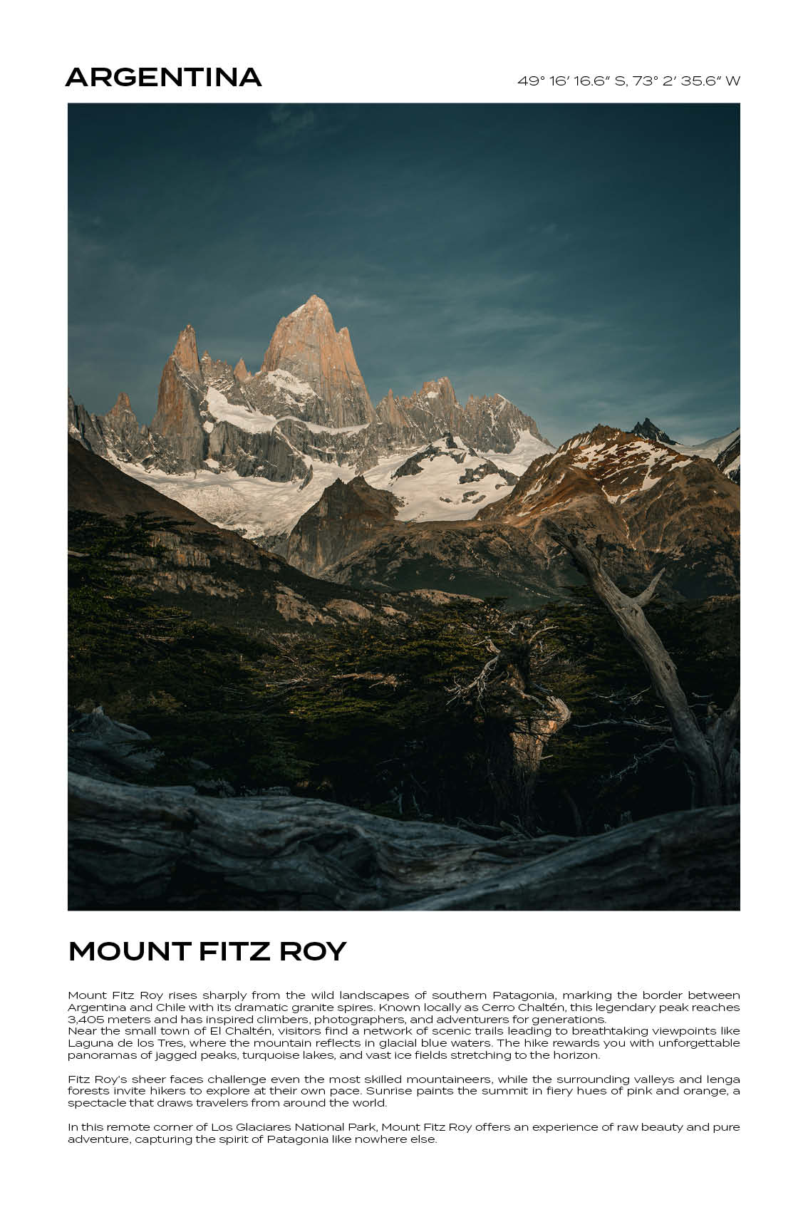Argentina - Mount Fitz Roy IV