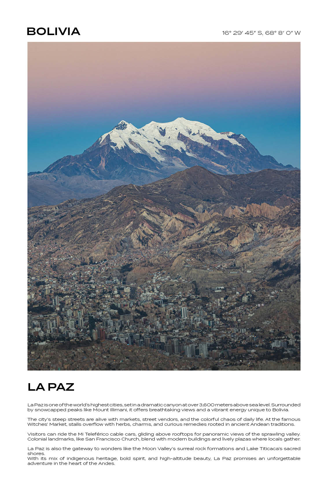 Bolivia - La Paz I