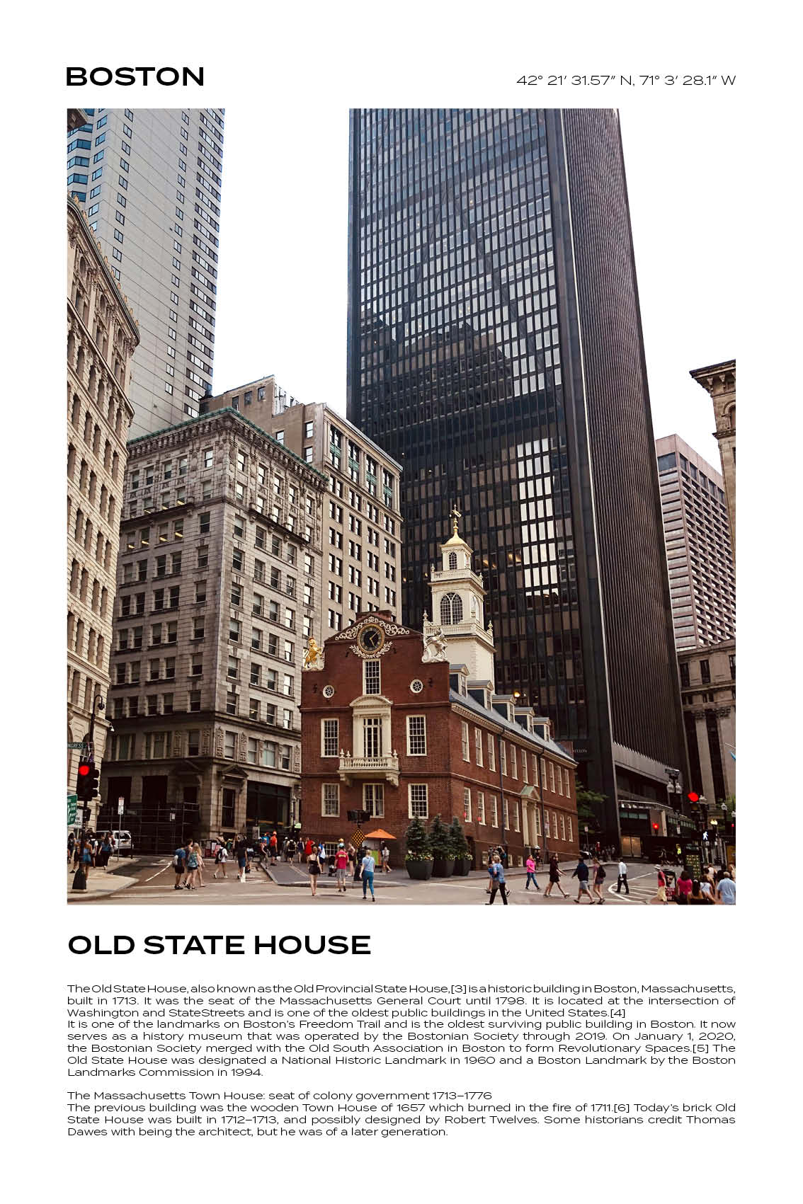 Bostons – Old State House I