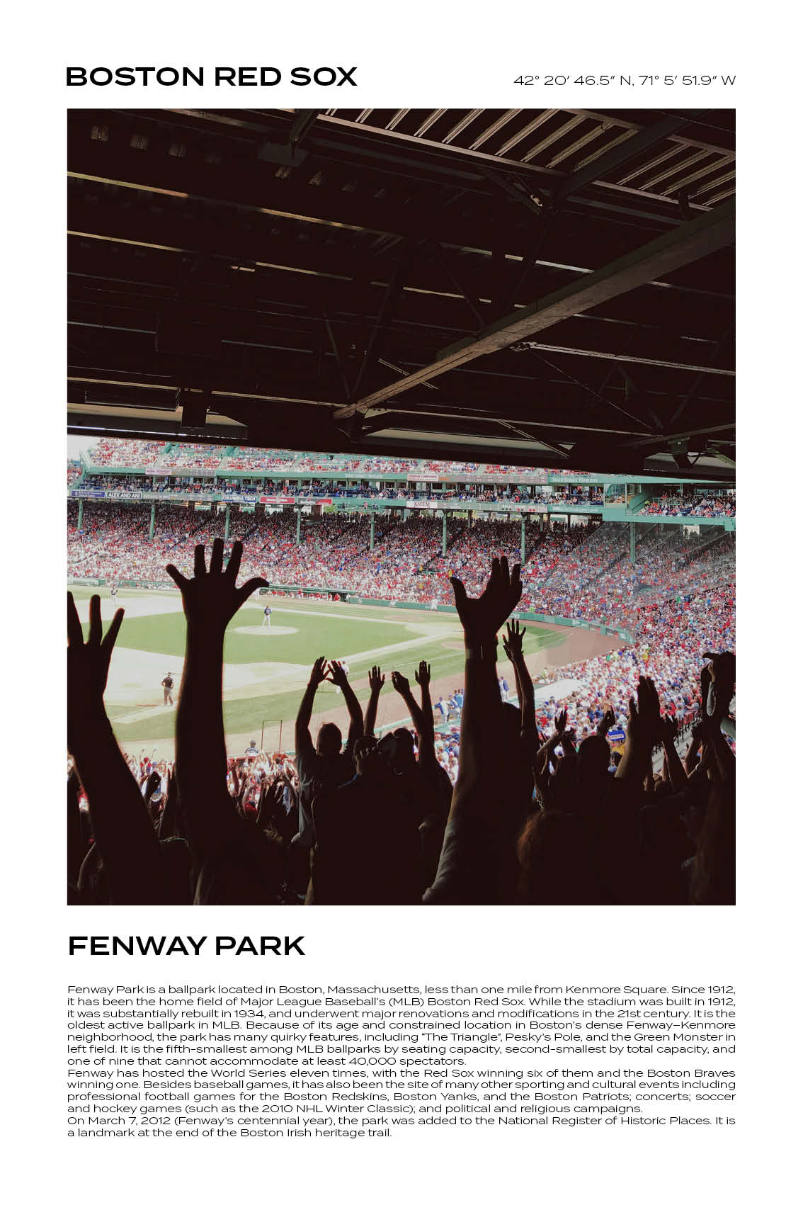 Boston Red Sox – Fenway Park II
