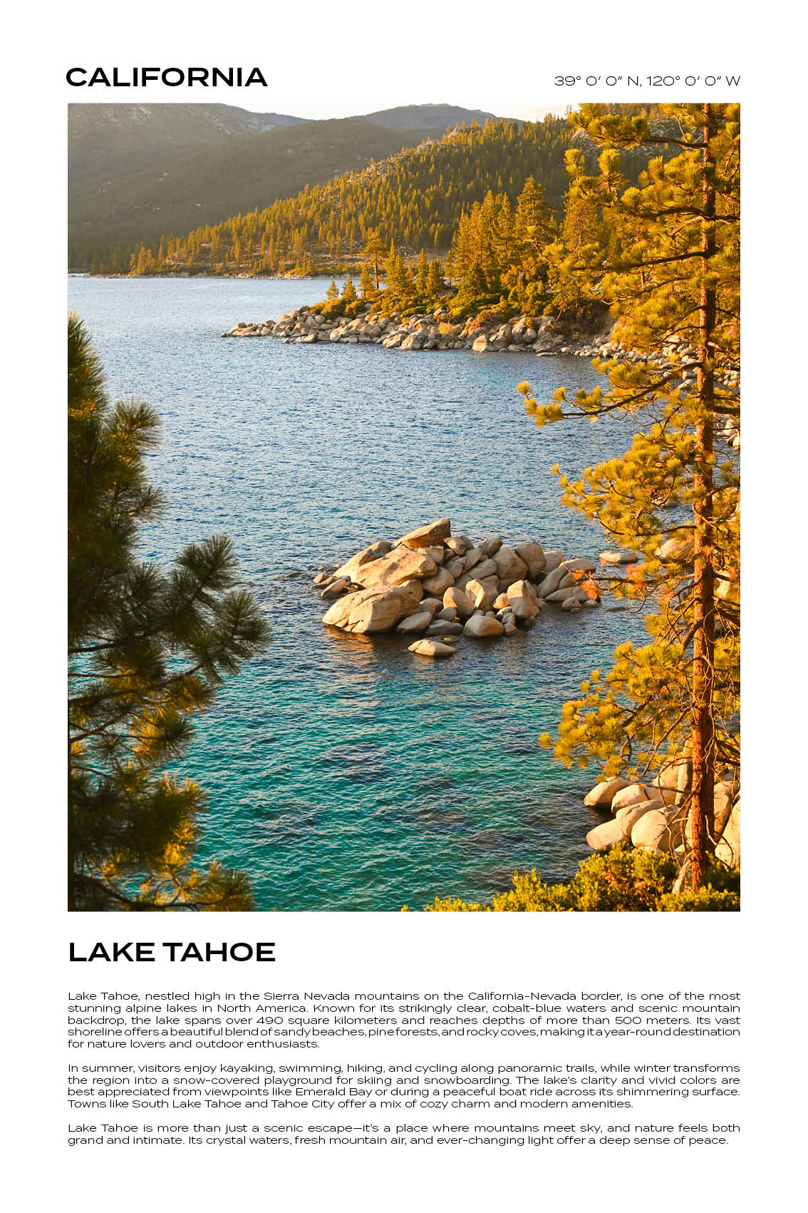 California - Lake Tahoe II