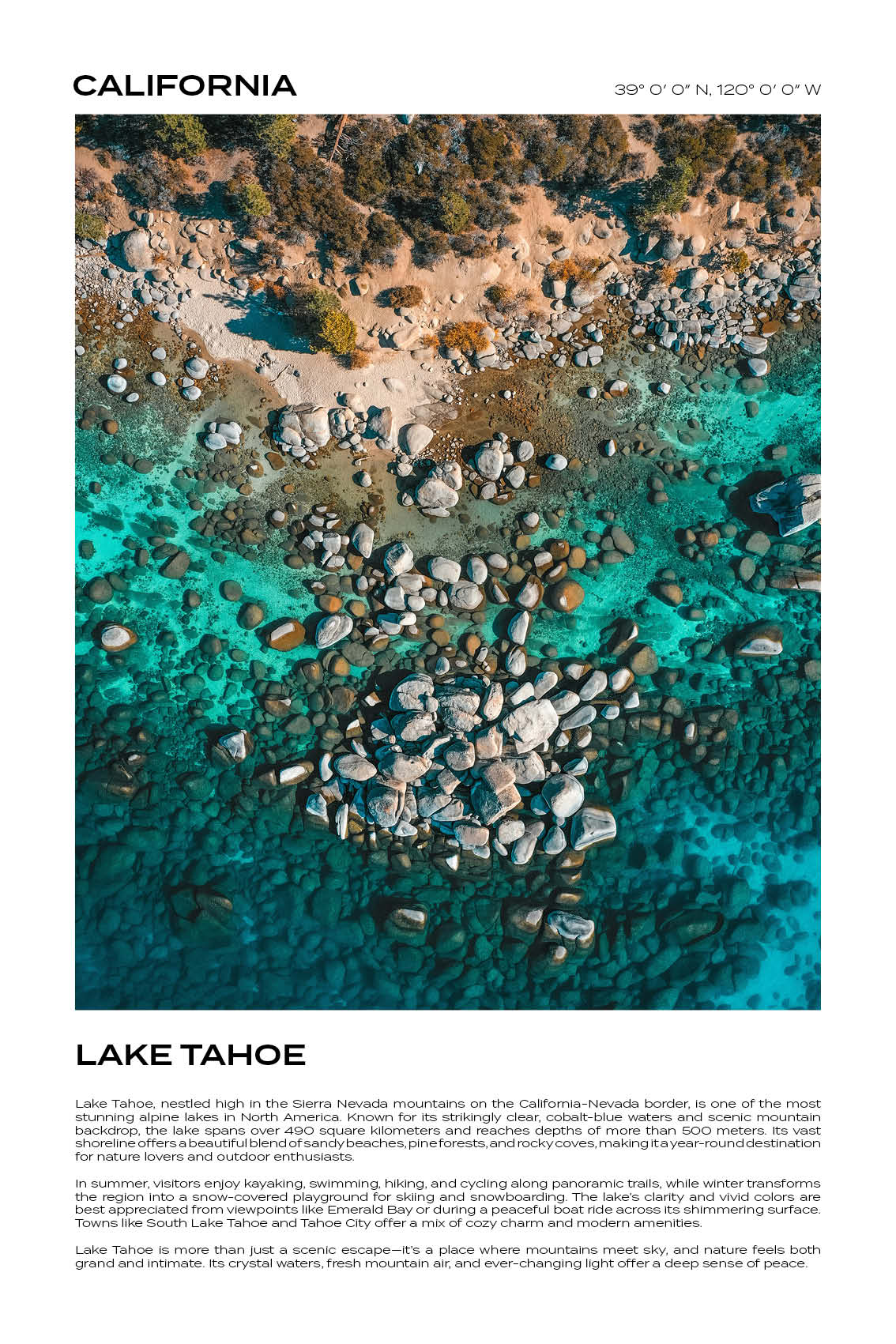 California - Lake Tahoe III