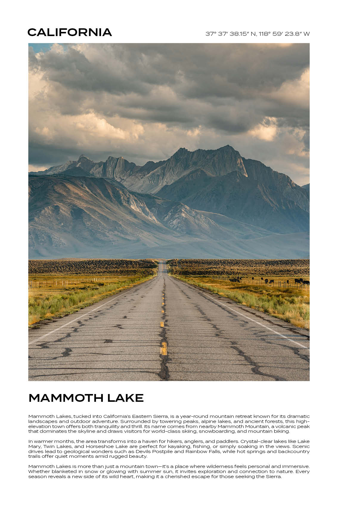 California - Mammoth Lake II