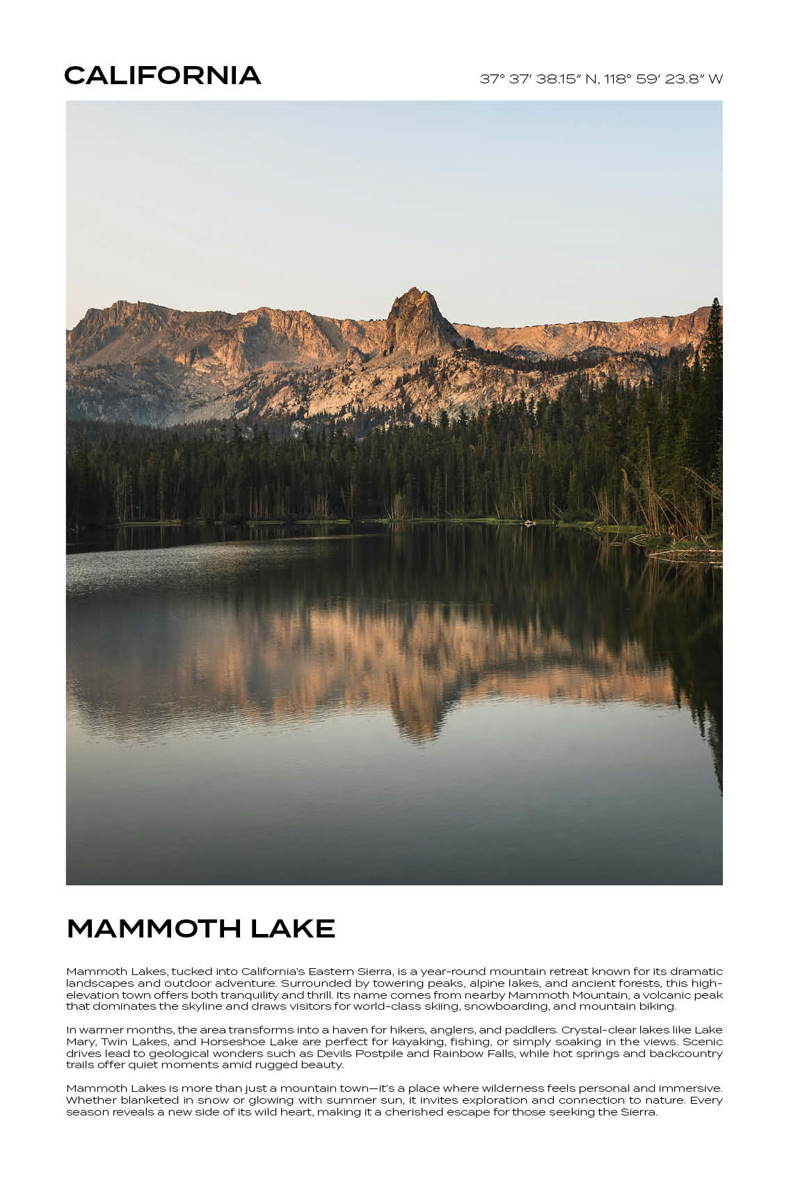 California - Mammoth Lake III