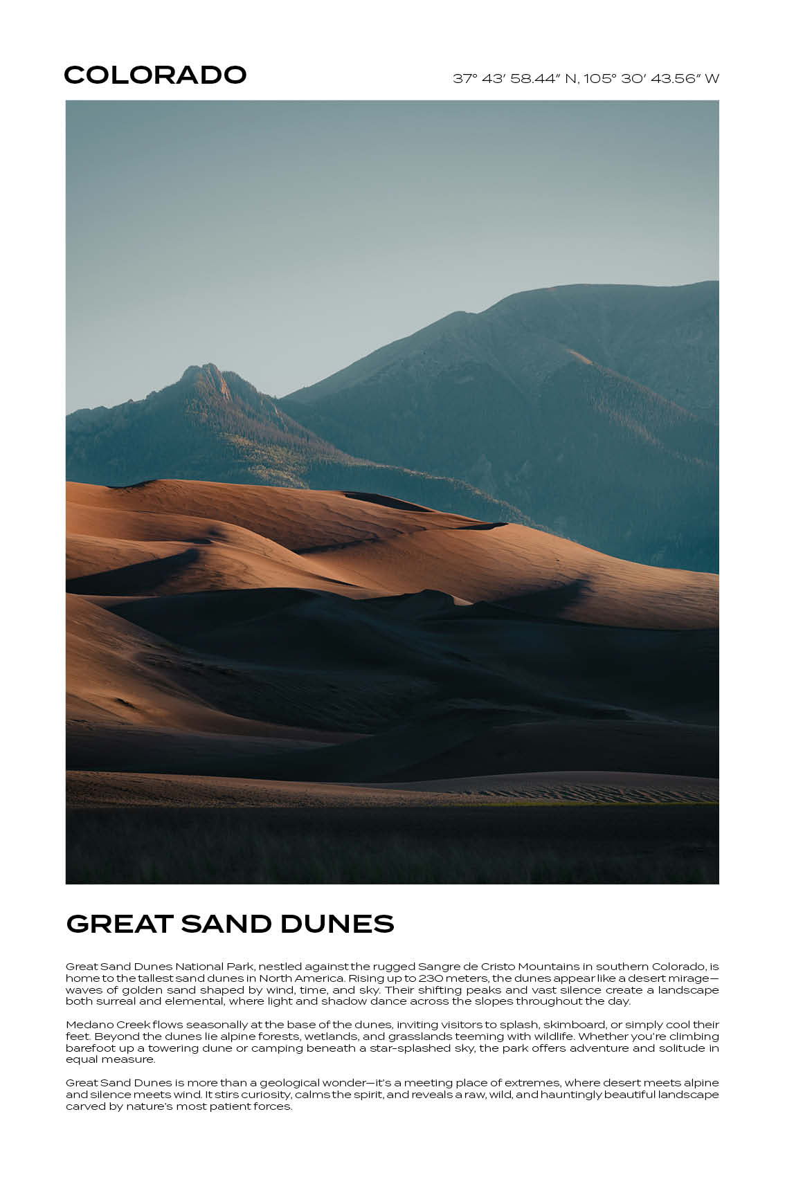 Colorado - Great Sand Dunes III