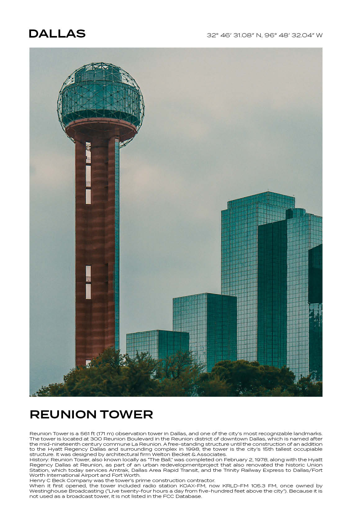 Dallas - Reunion Tower I