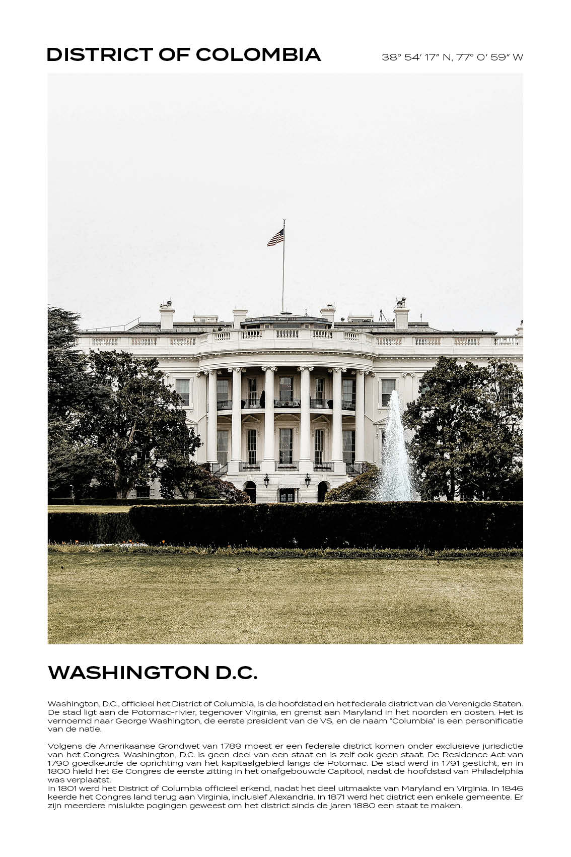 District of Colombia - Washington D.C. III