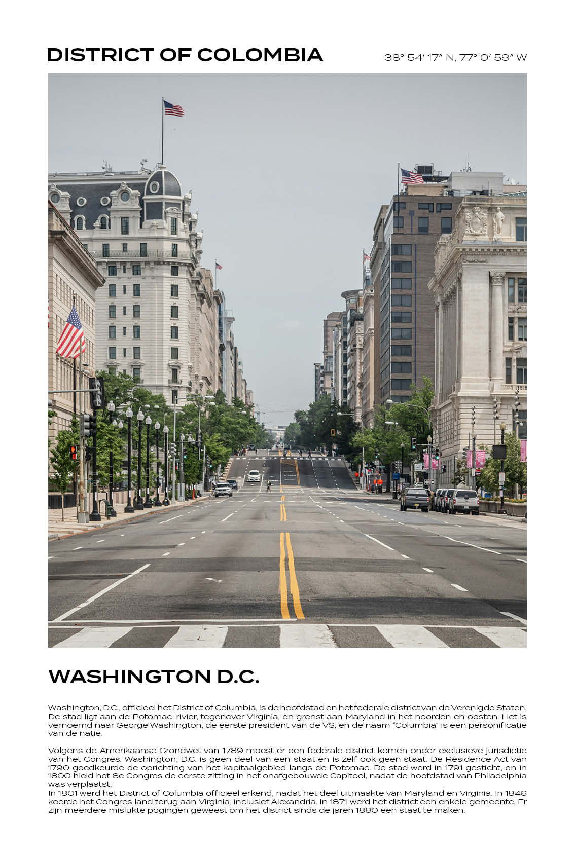 District of Colombia - Washington D.C. V