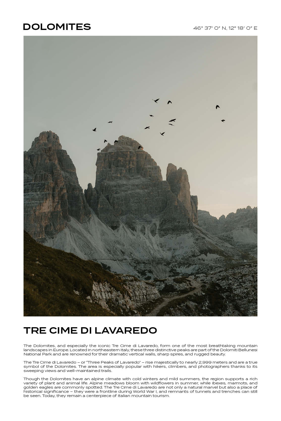 Dolomites - Tre Cime Di Lavaredo II