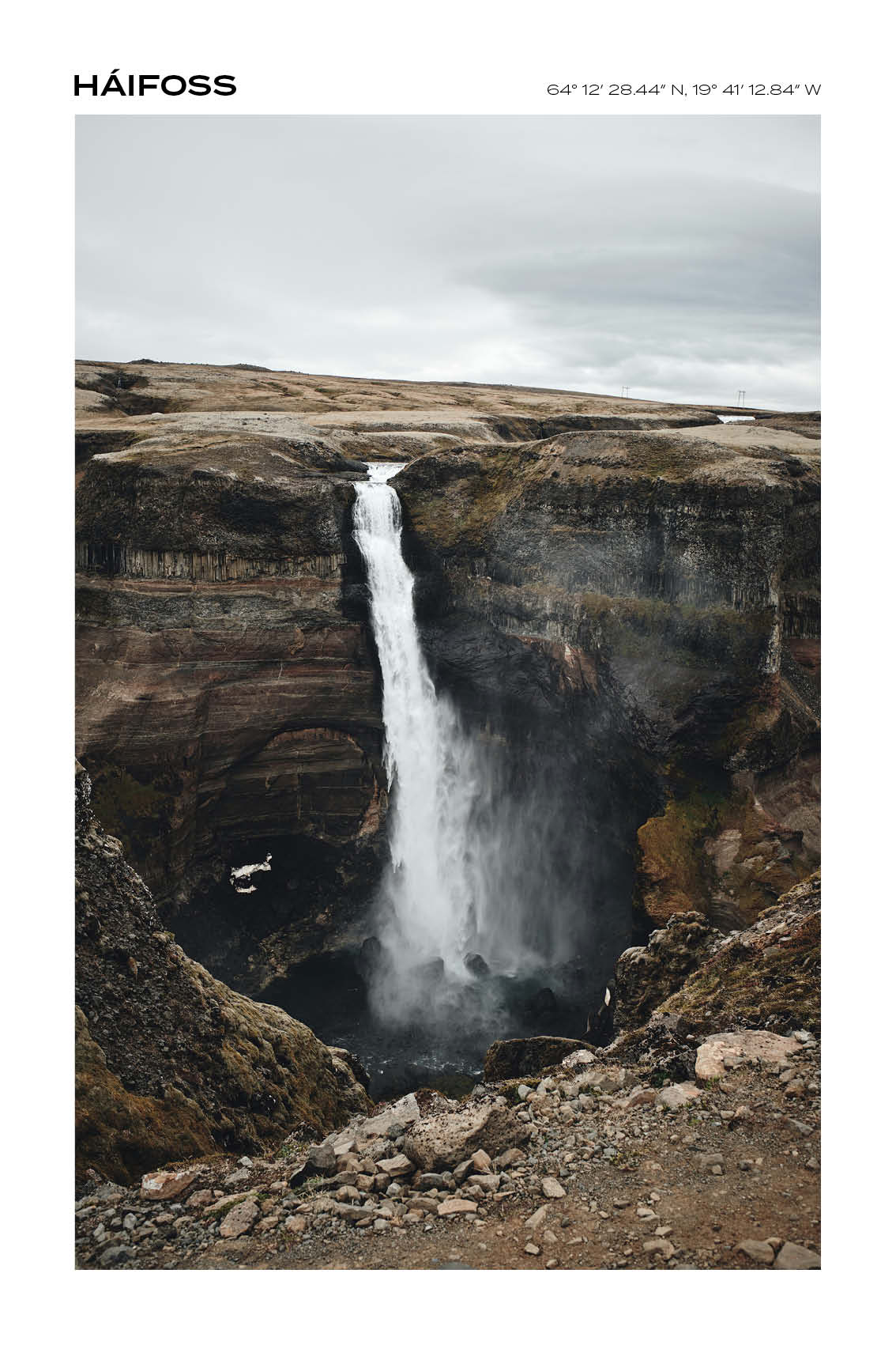Iceland - Háifoss I - Full
