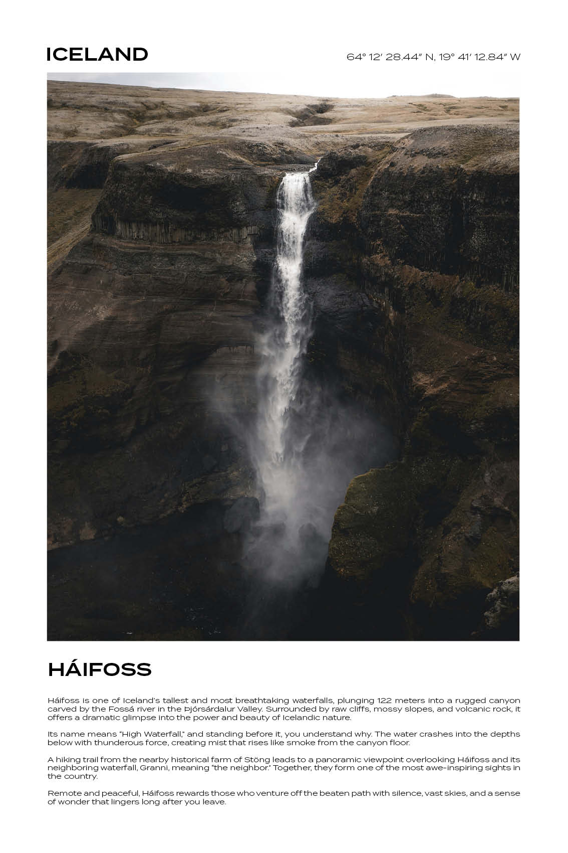 Iceland - Háifoss II