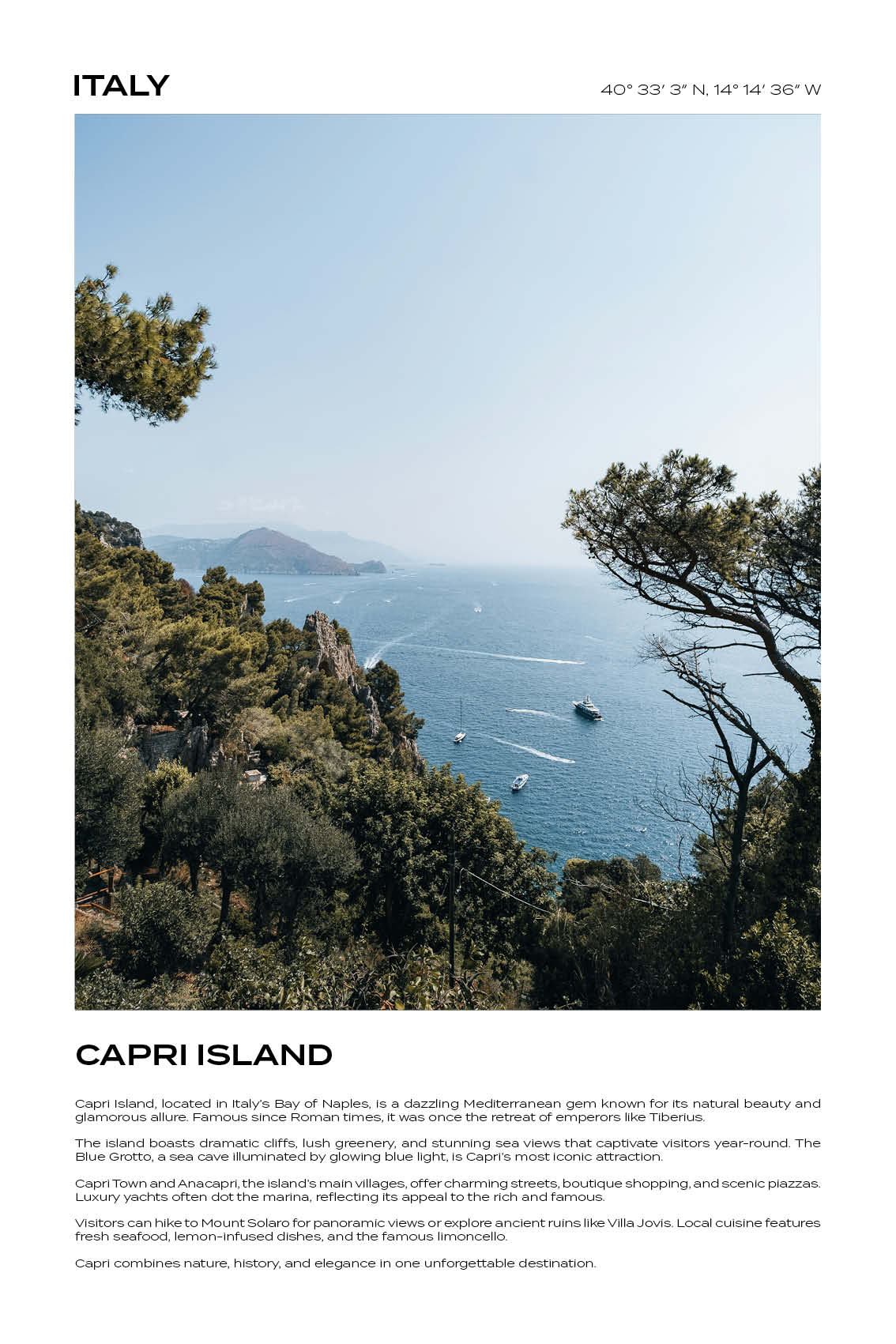 Italy - Capri Island I