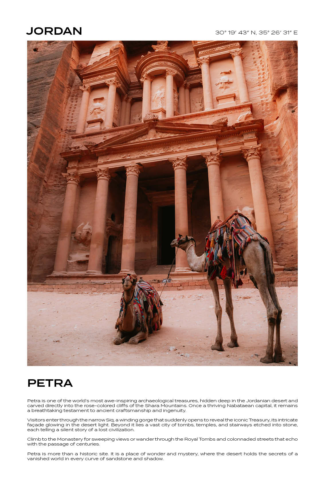 Jordan - Petra I