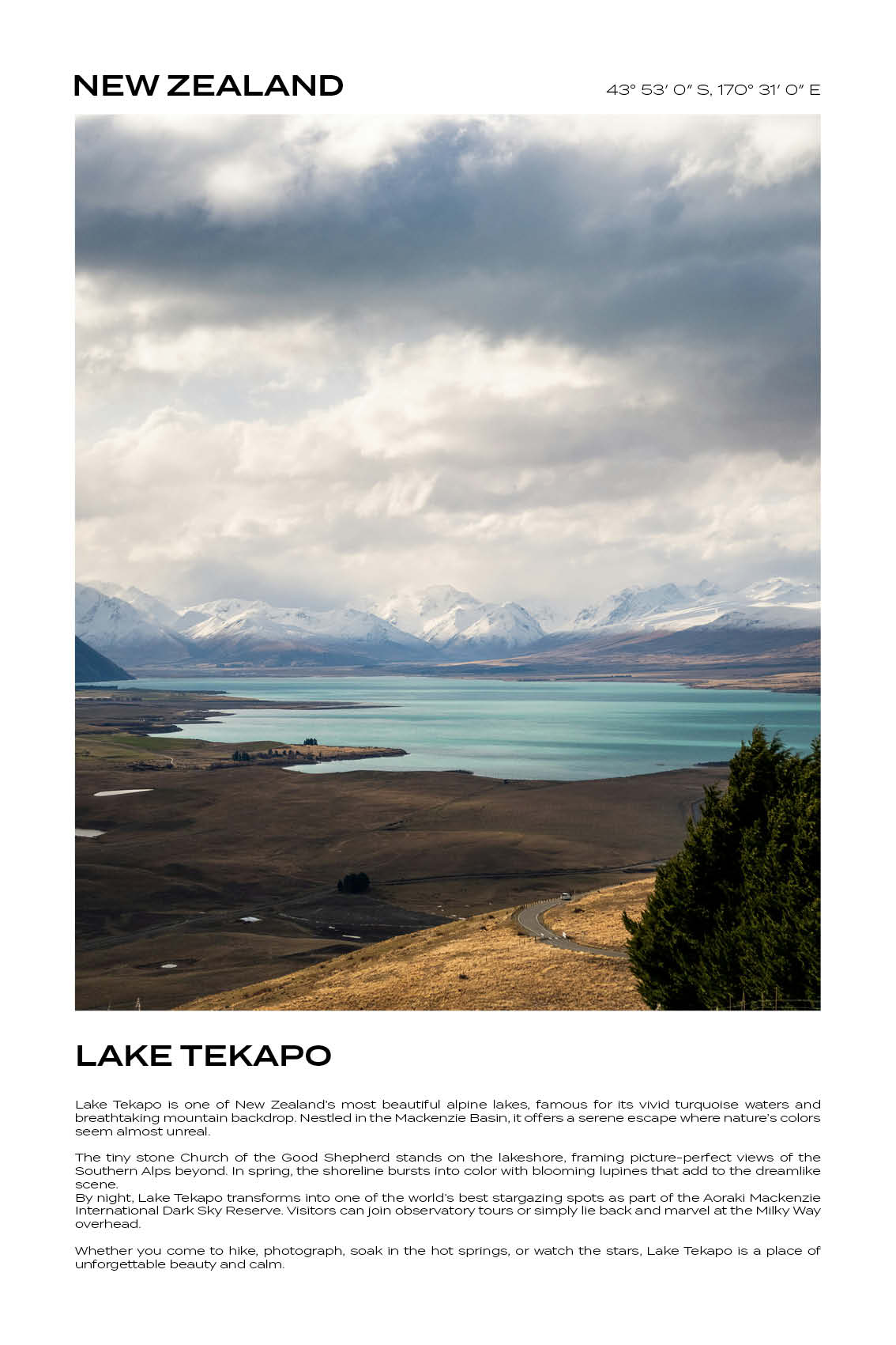 New Zealand - Lake Tekapo I