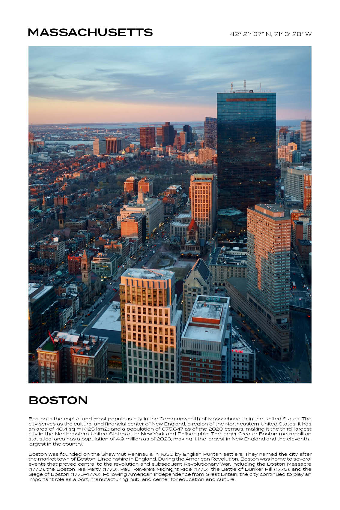 Massachusetts – Boston II