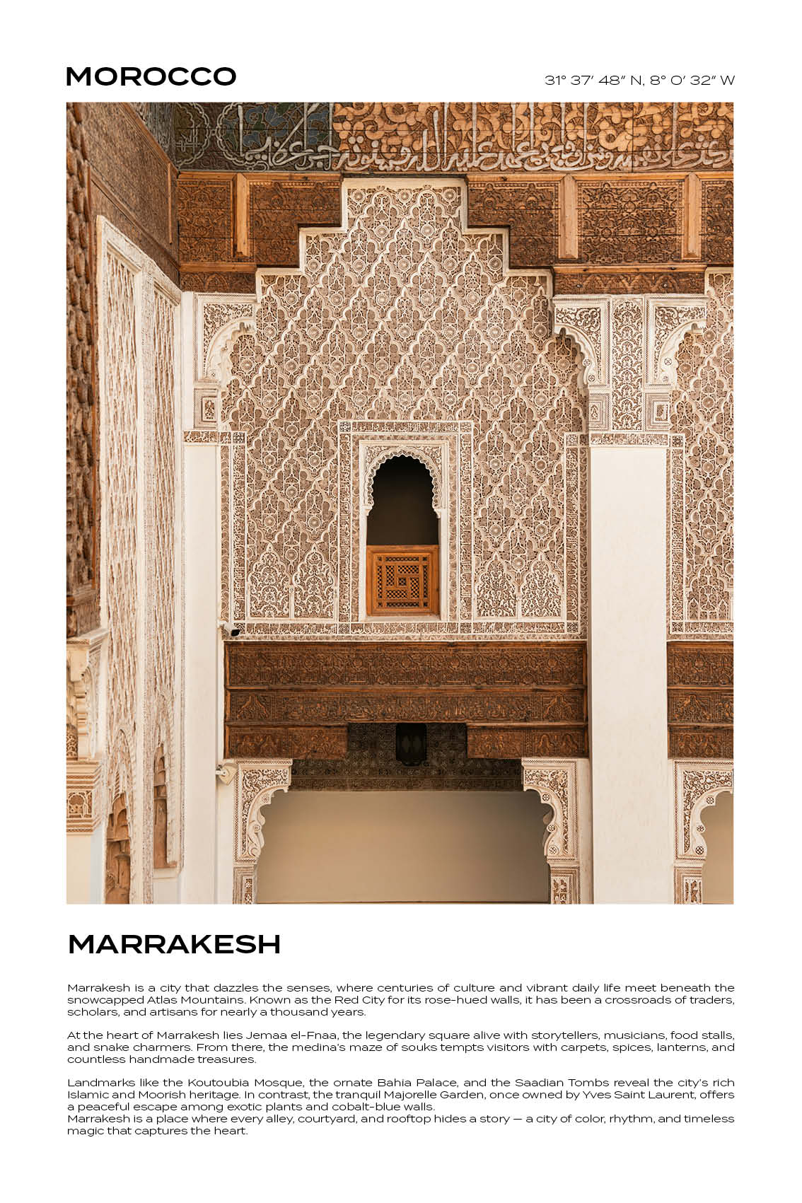 Morocco - Marrakesh I