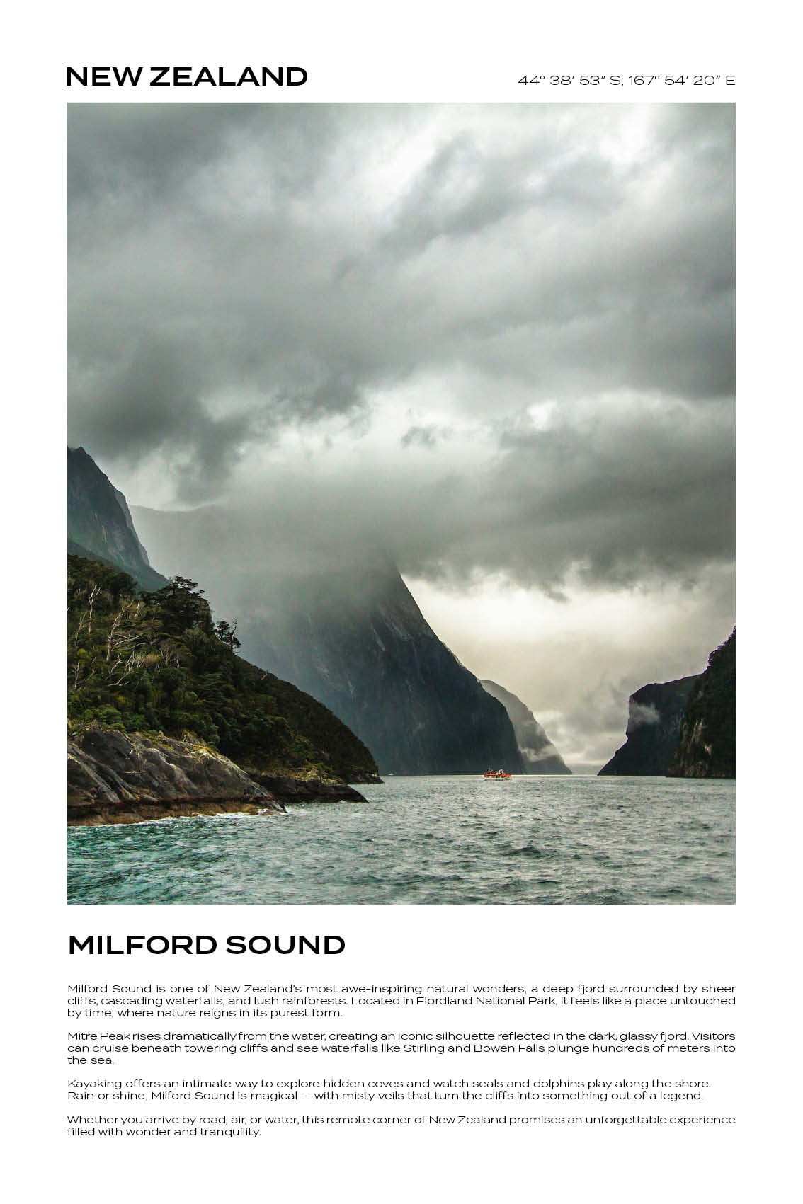 New Zealand - Milford Sound I