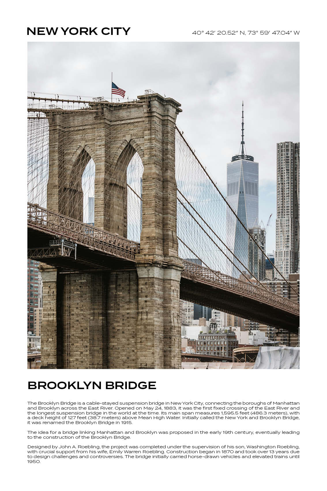New York City - Brooklyn Bridge III