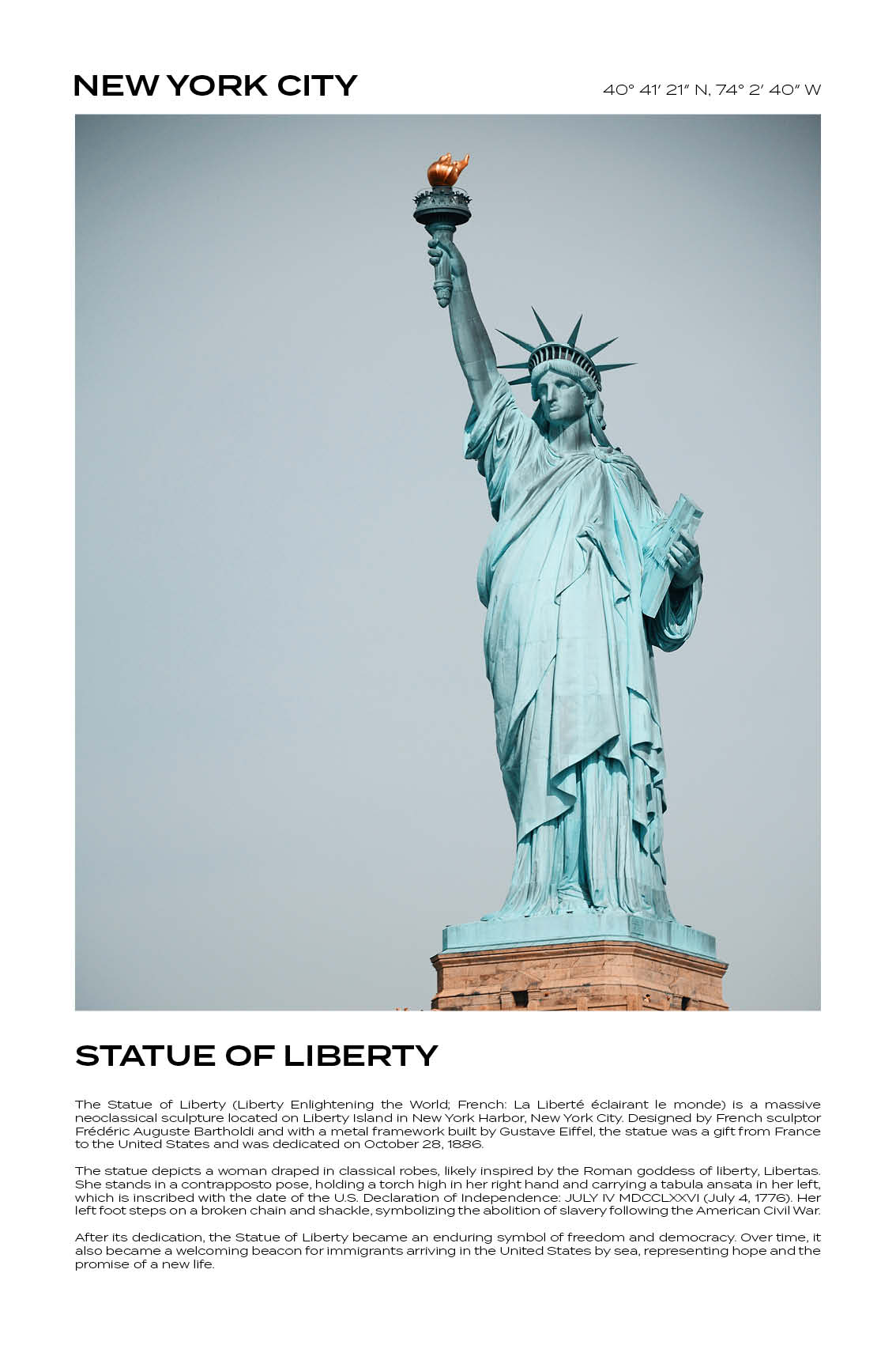 New York City - Statue of Liberty I