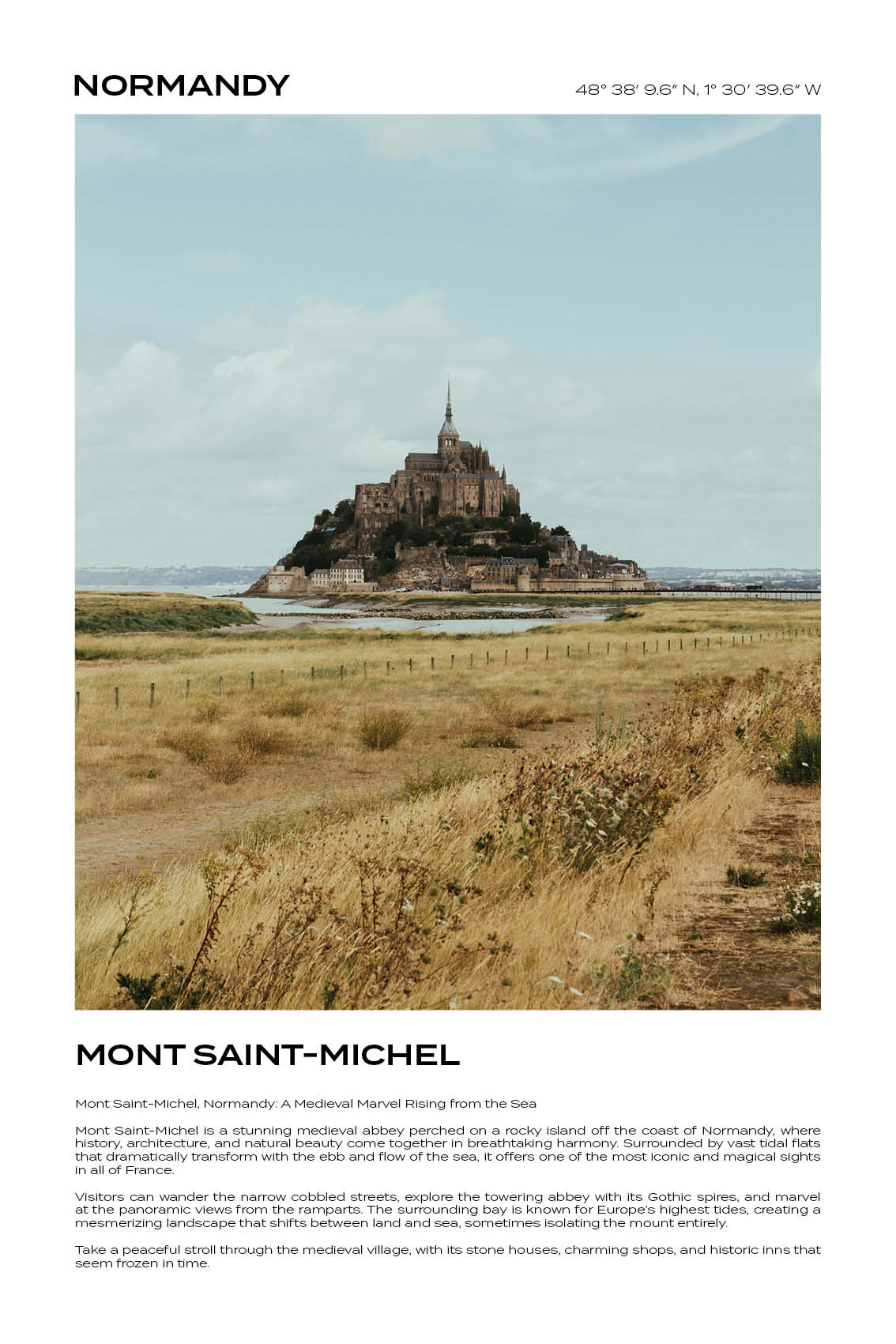 Normandy - Mont Saint Michel II