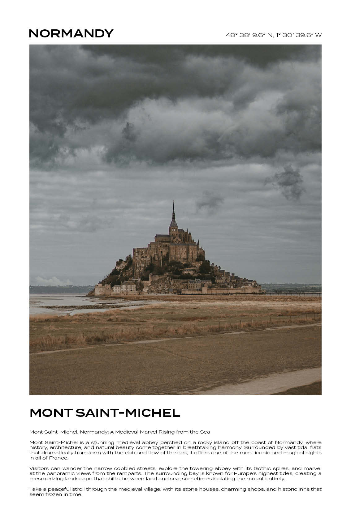 Normandy - Mont Saint Michel III
