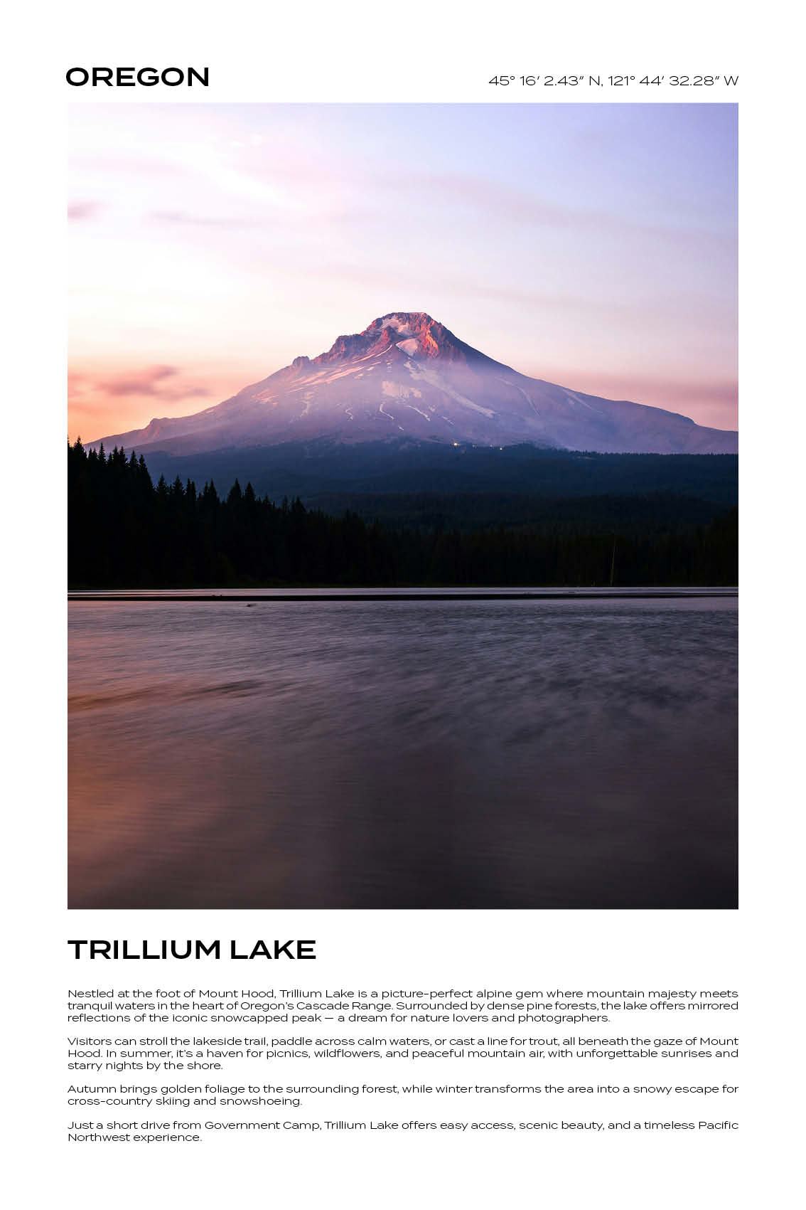Oregon - Trillium Lake I