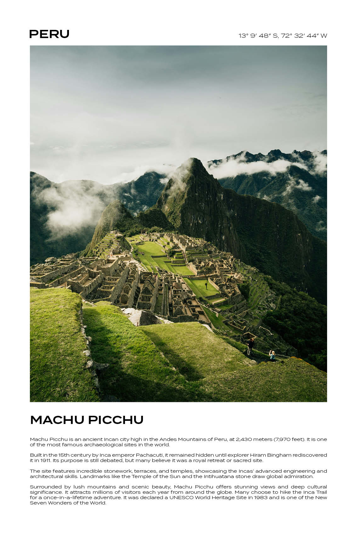 Peru - Machu Picchu I