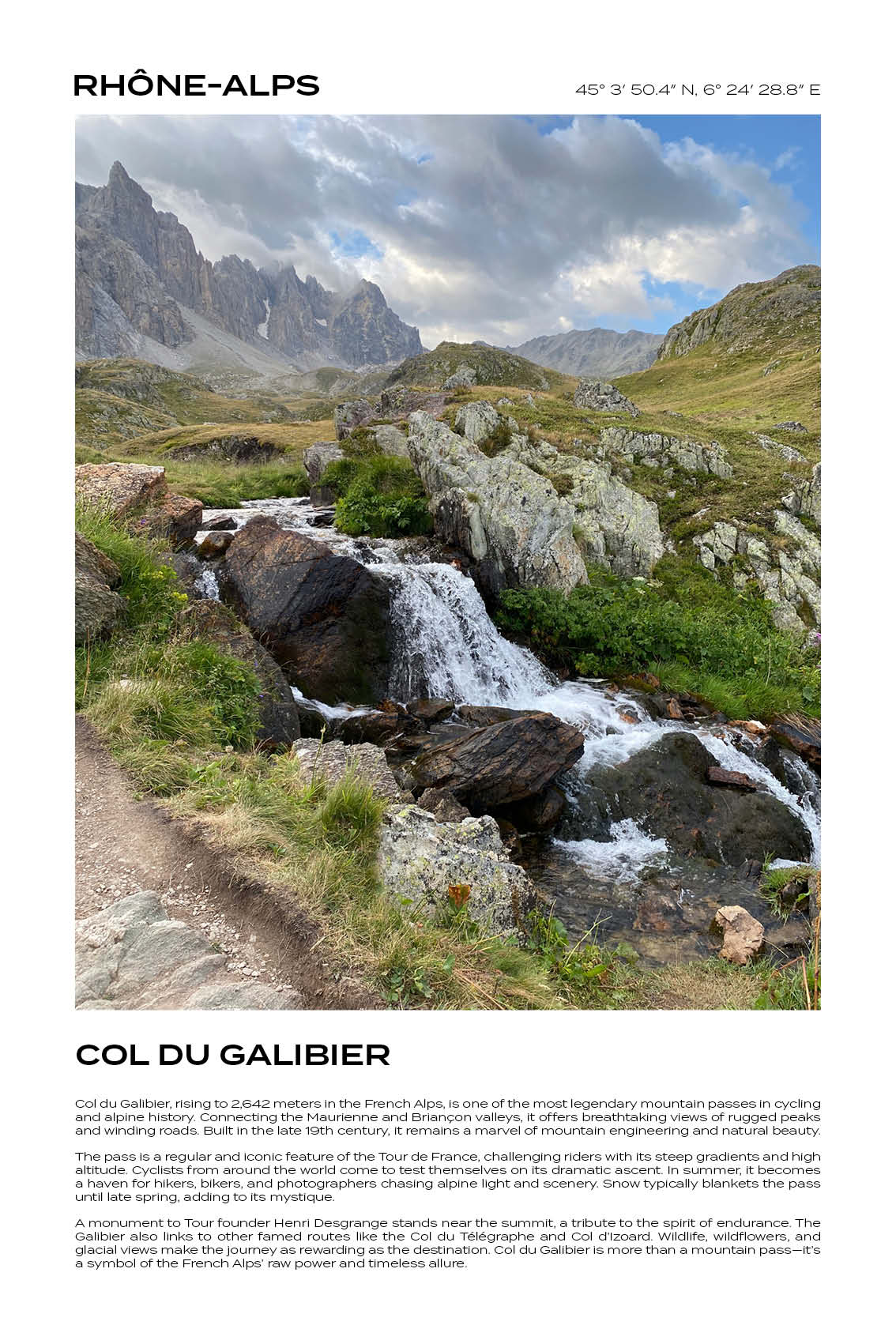 Rhône Alps - Col Du Galibier II