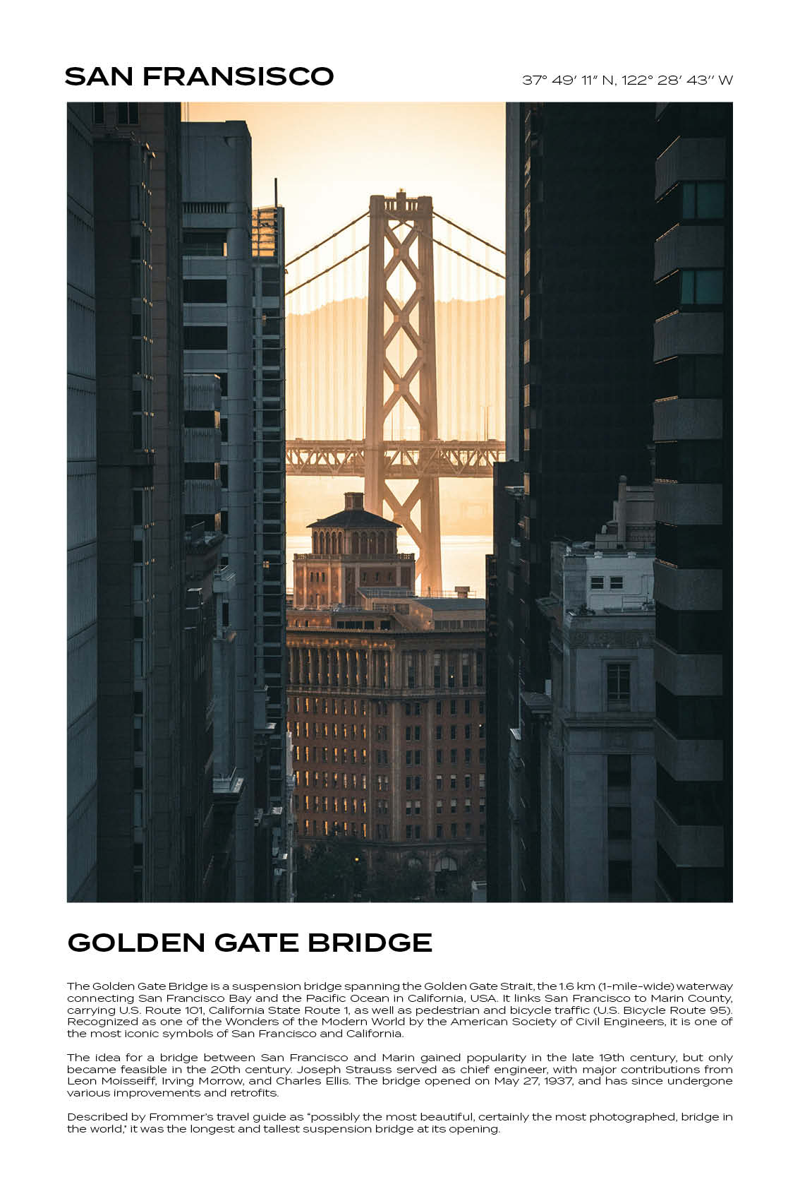 San Francisco - Golden Gate Bridge I