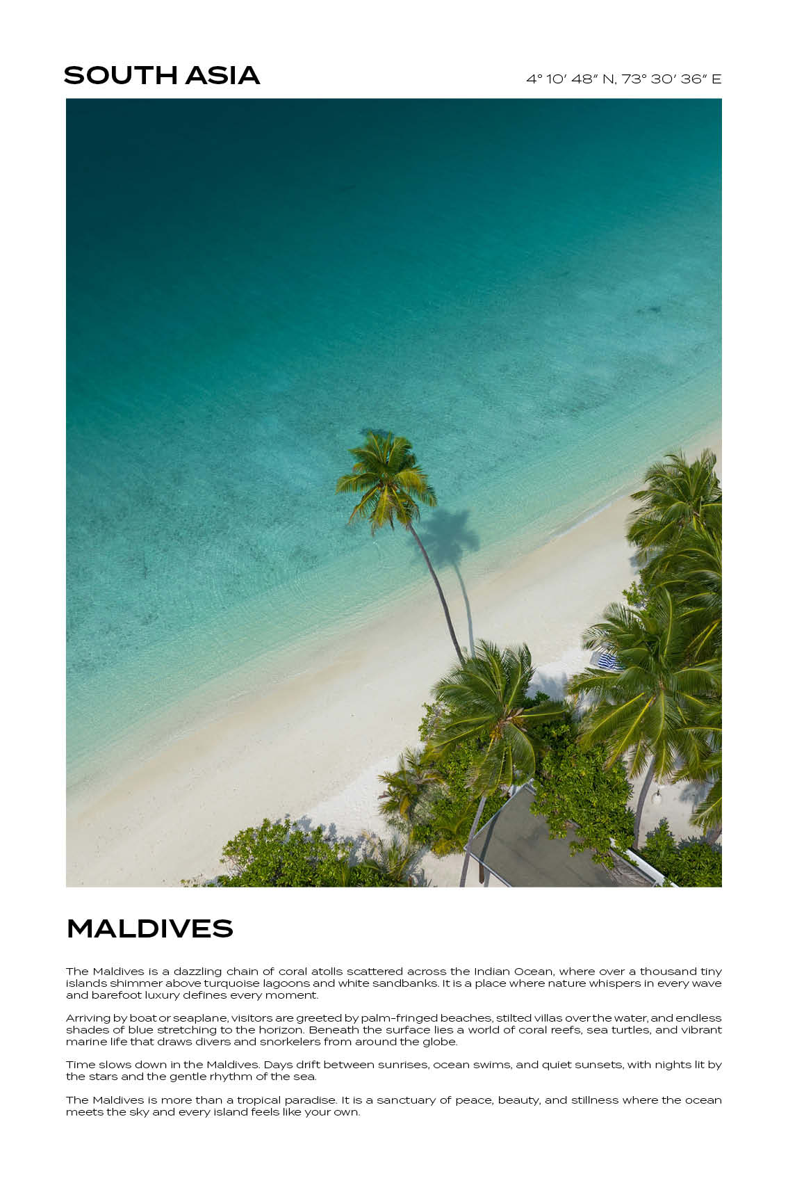 South Asia - Maldives III