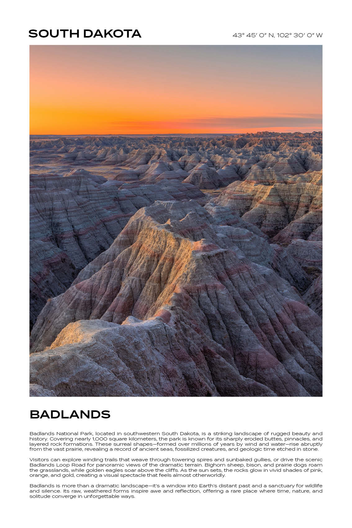 South Dakota - Badlands I