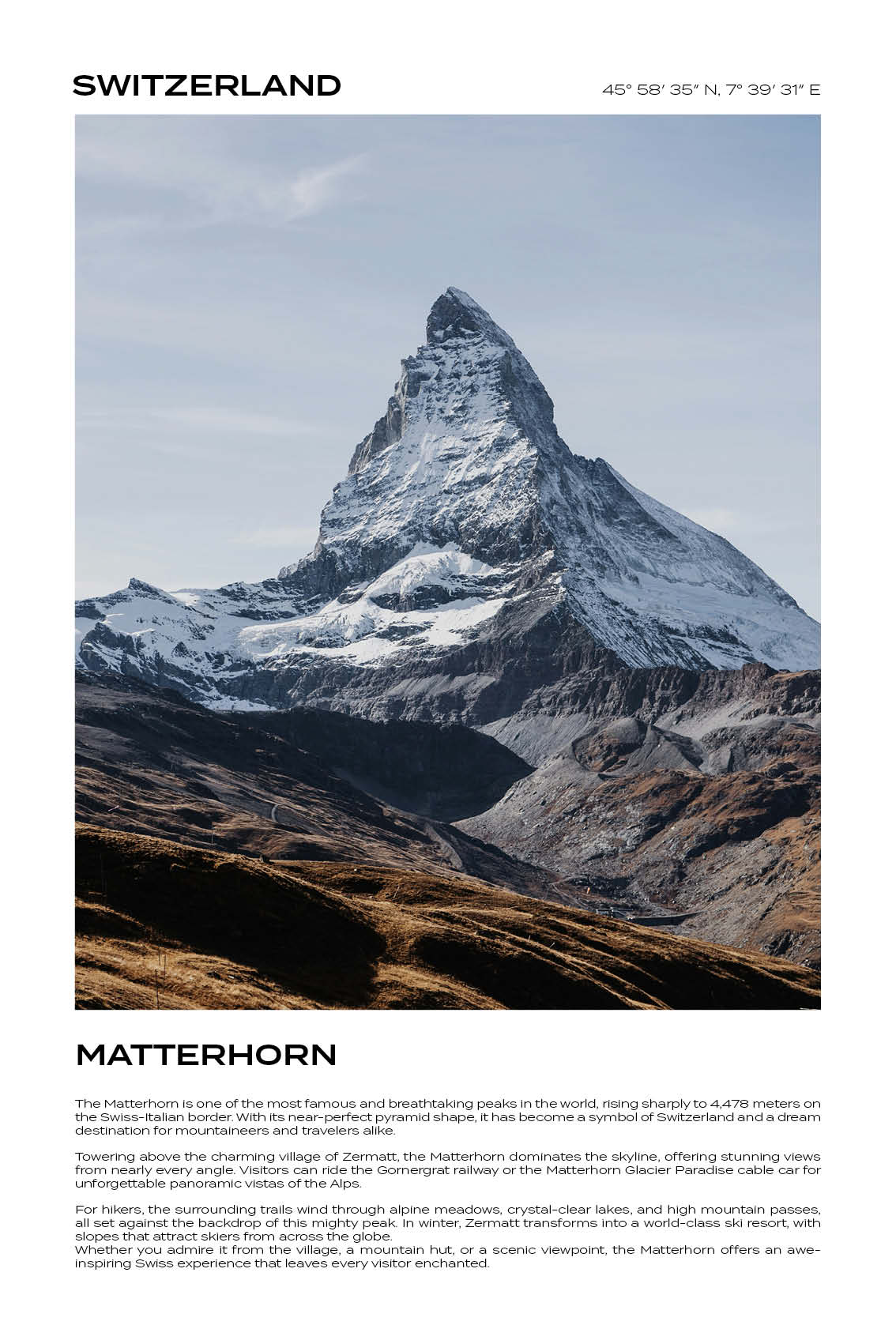Switzerland - Matterhorn II