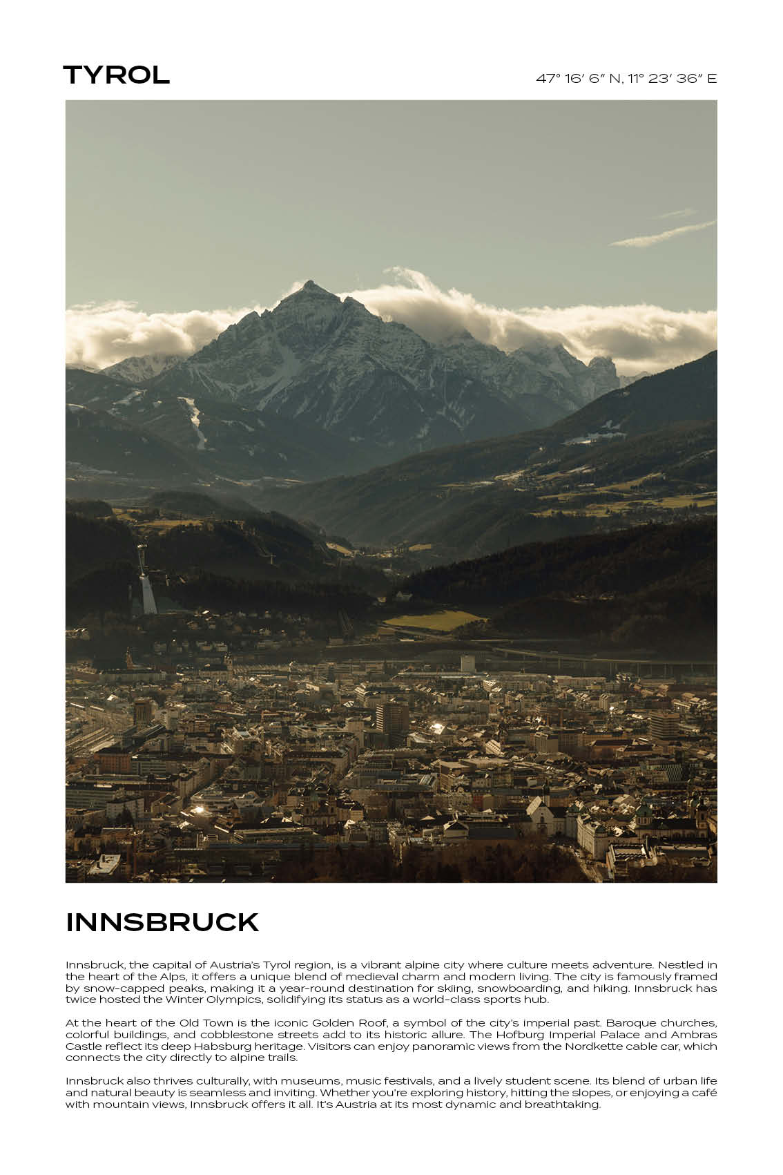Tyrol - Innsbruck I