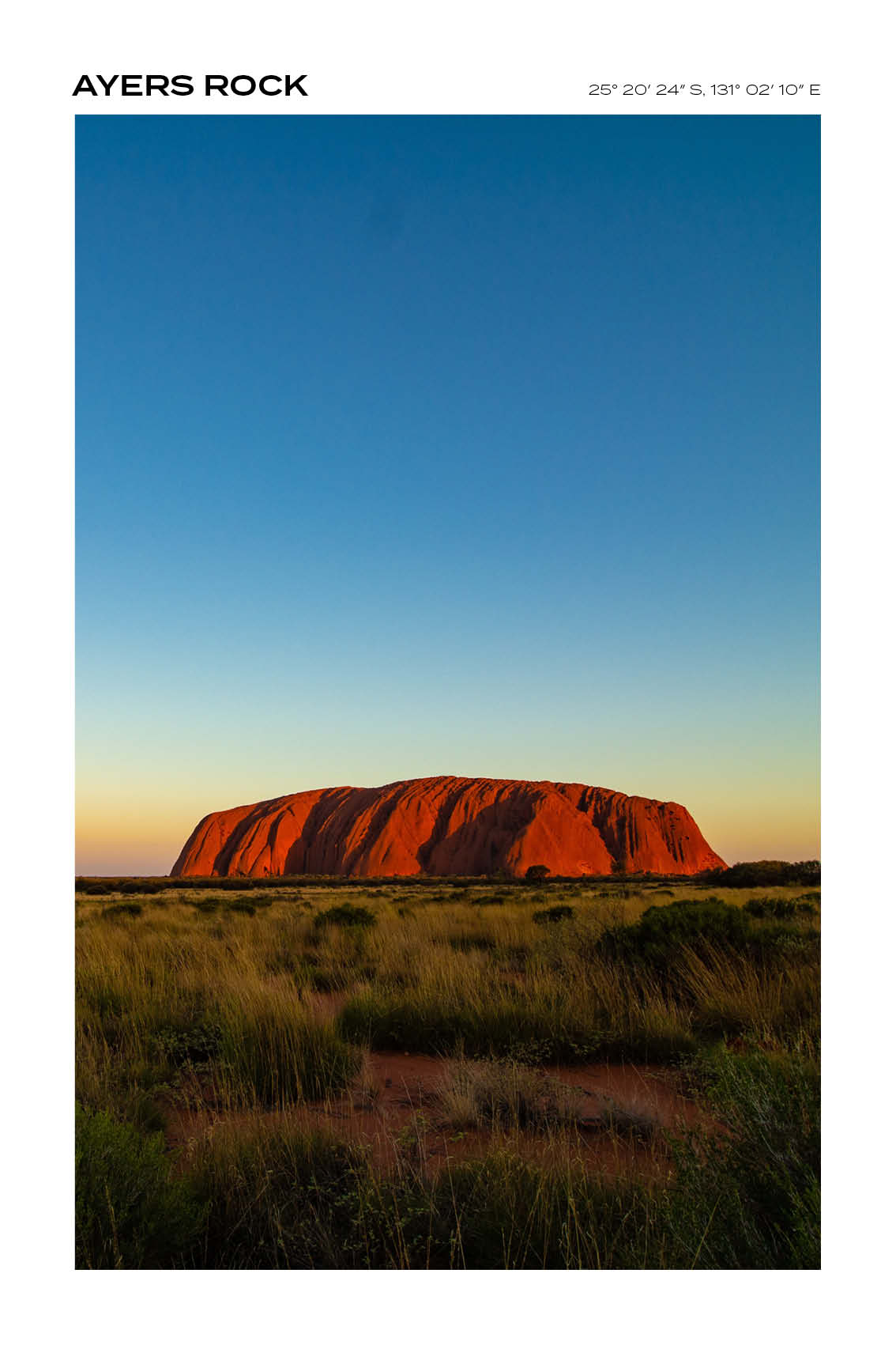 Ulura-Kate Tjuta National Park - Ayers Rock I - Full