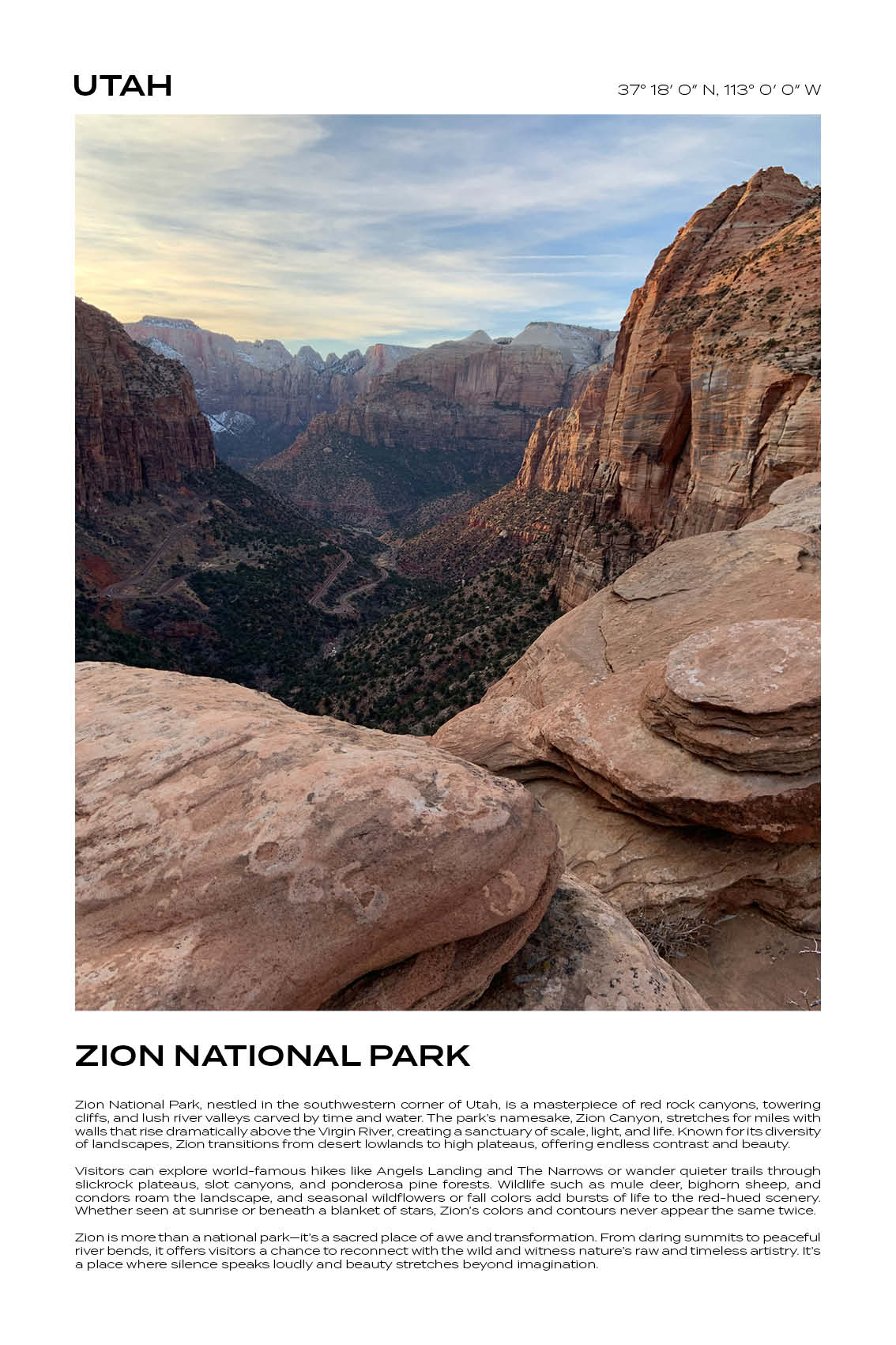 Utah - Zion National Park I
