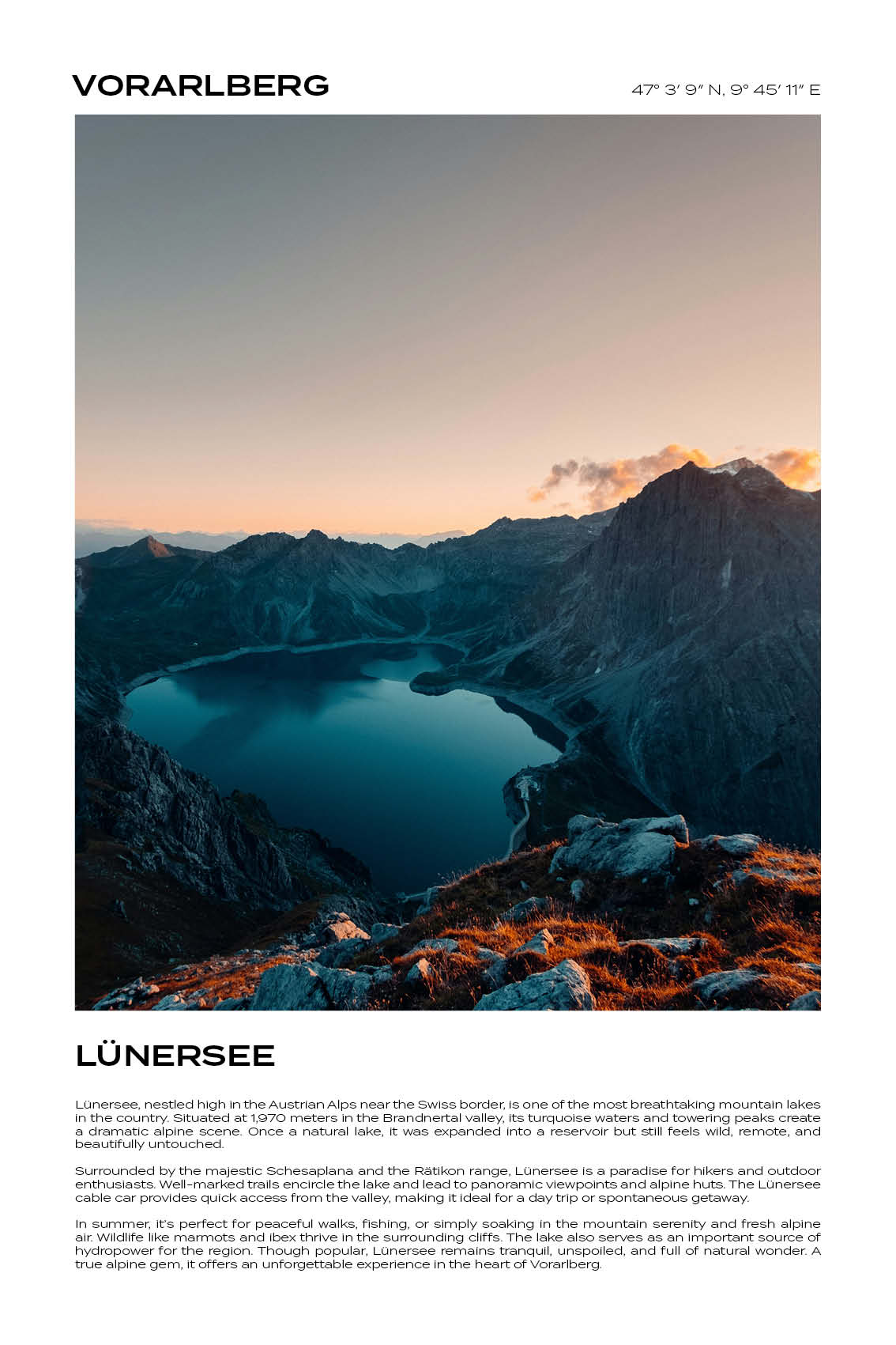 Vorarlberg - Lünersee II