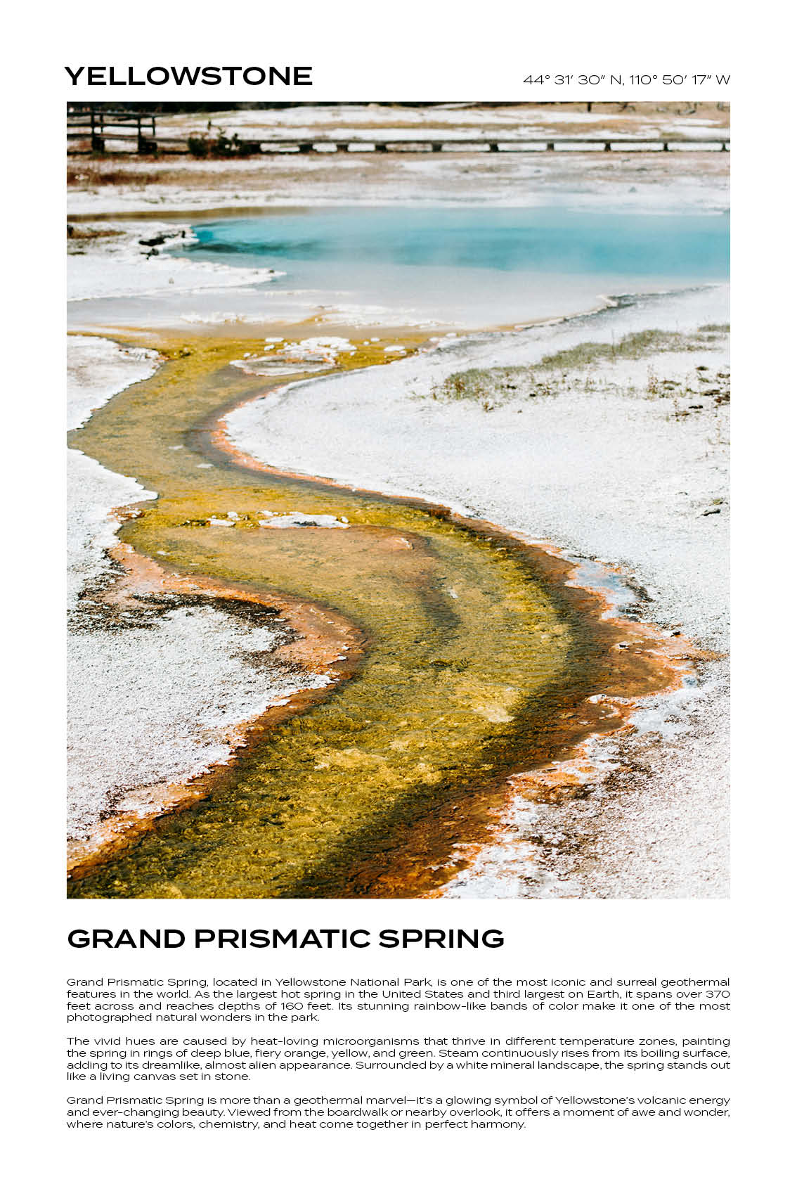 Yellowstone - Grand Prismatic Spring I