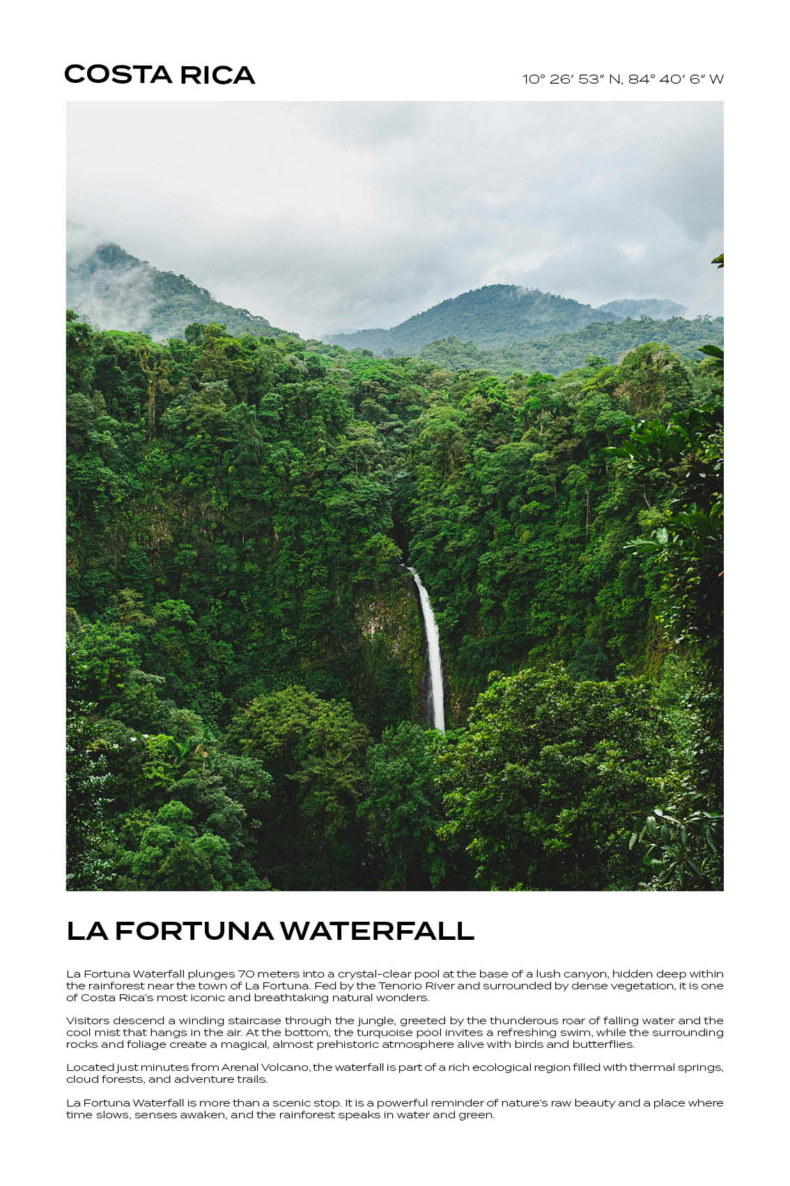 Costa Rica - La Fortuna Waterfall I