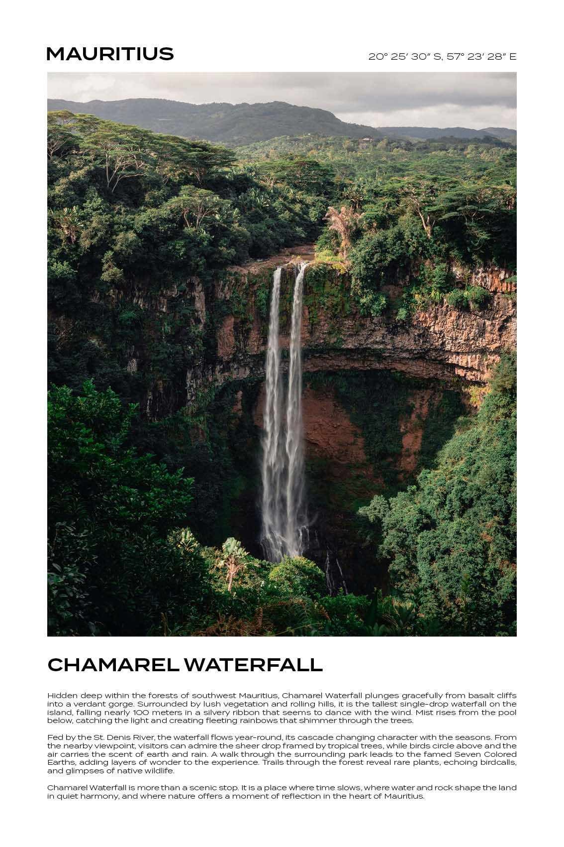 Mauritius - Chamarel Waterfall I