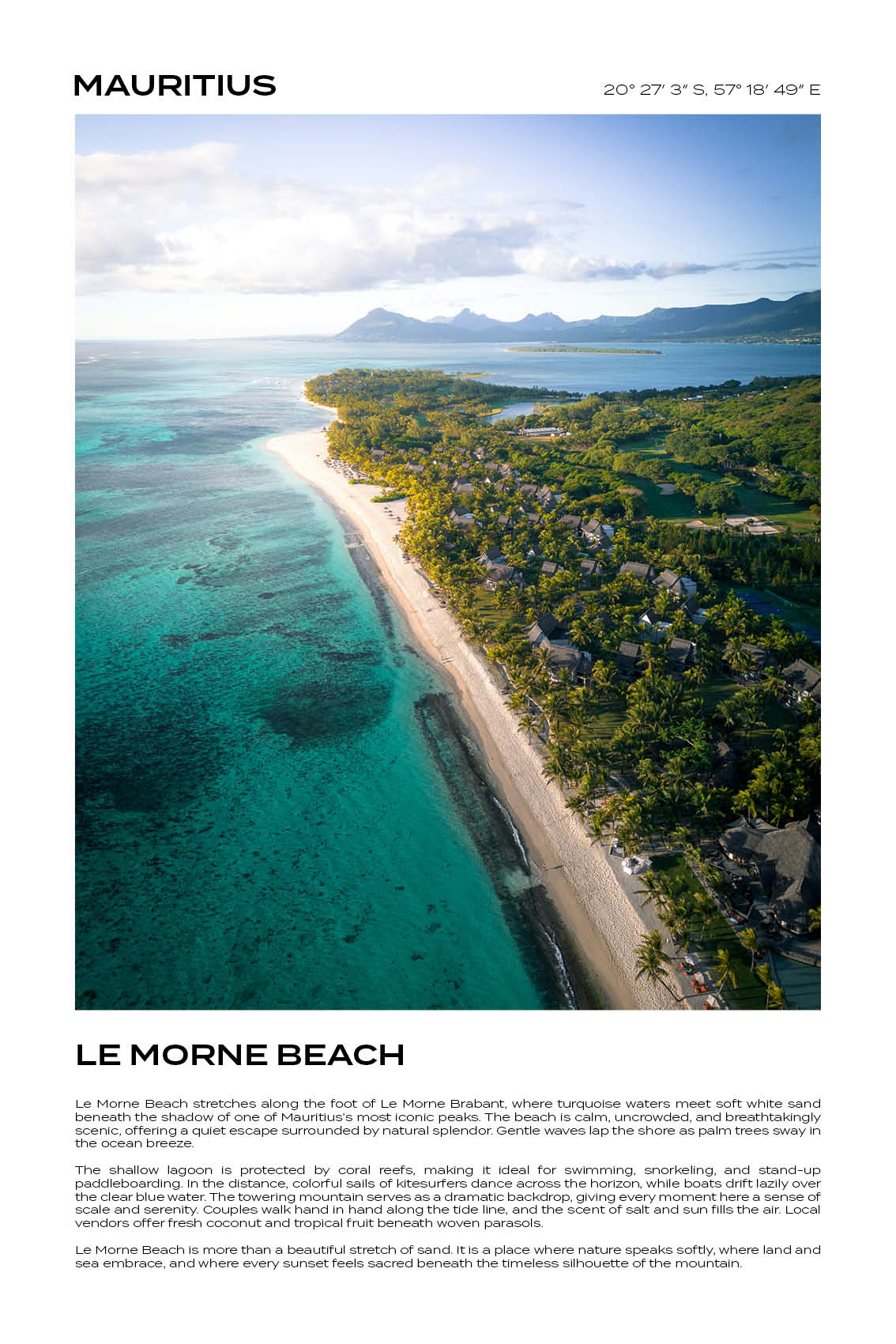 Mauritius - Le Morne Beach I