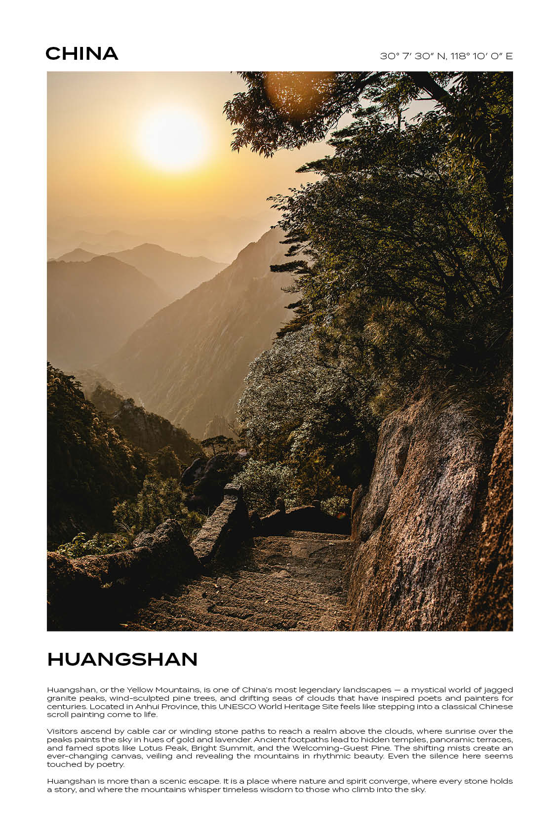 China  - Huangshan III