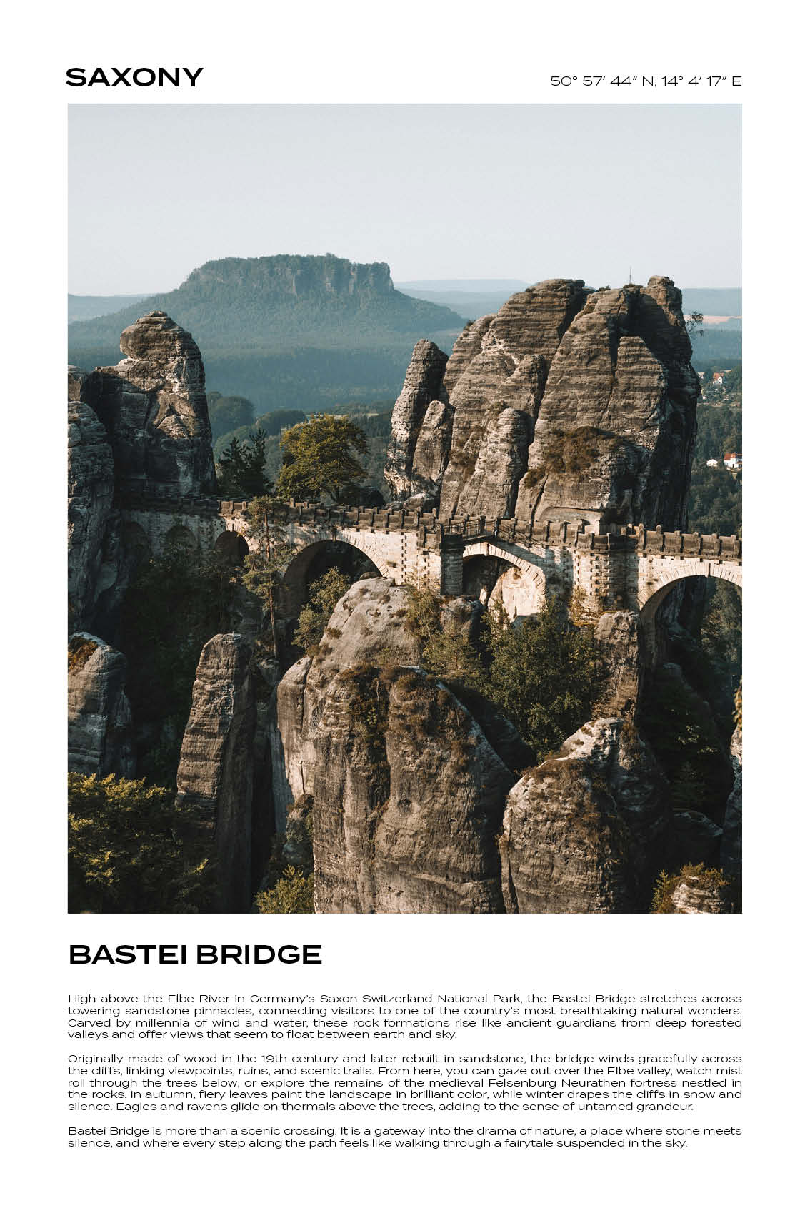 Saxony - Bastei Bridge I