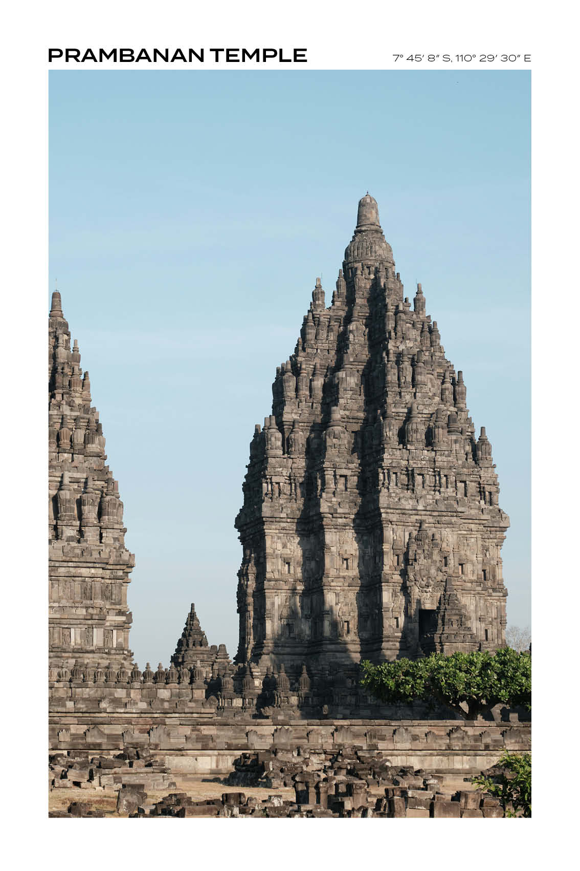 Central Java - Prambanan Temple II - Full