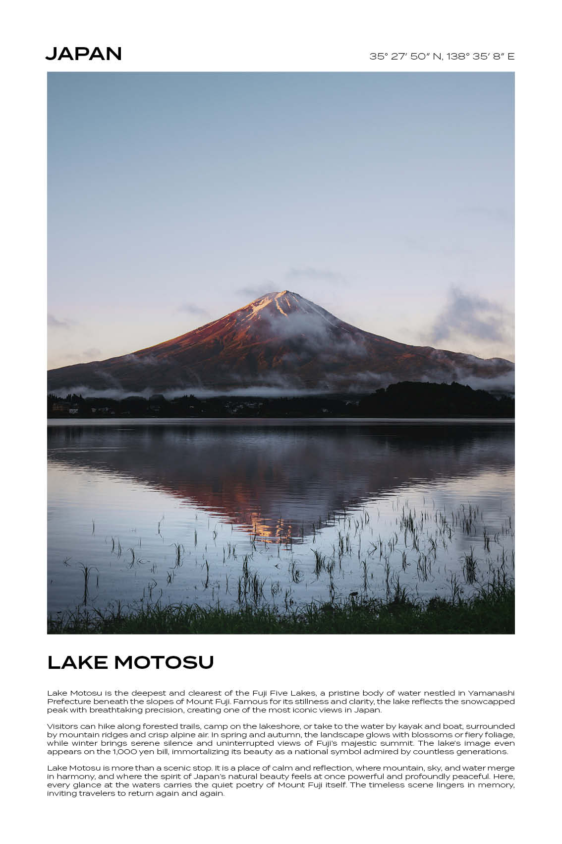 Japan - Lake Motosu I