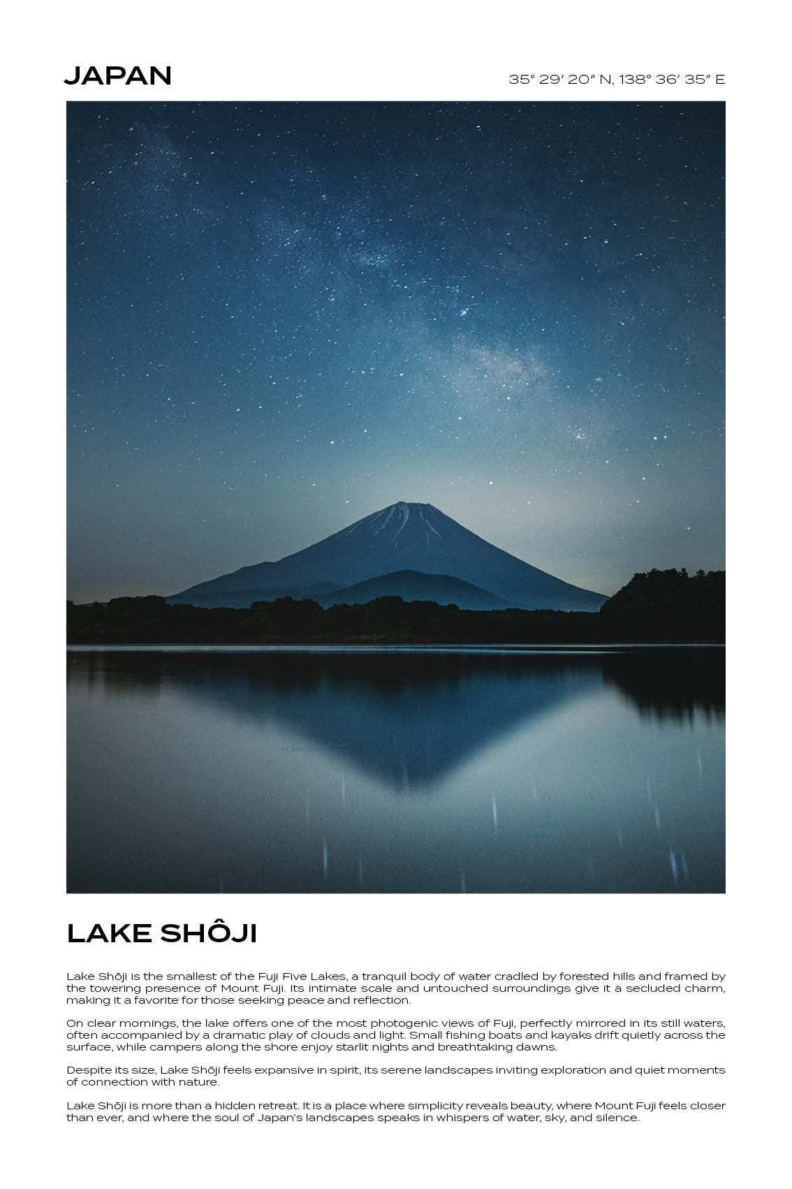 Japan - Lake Shôji I