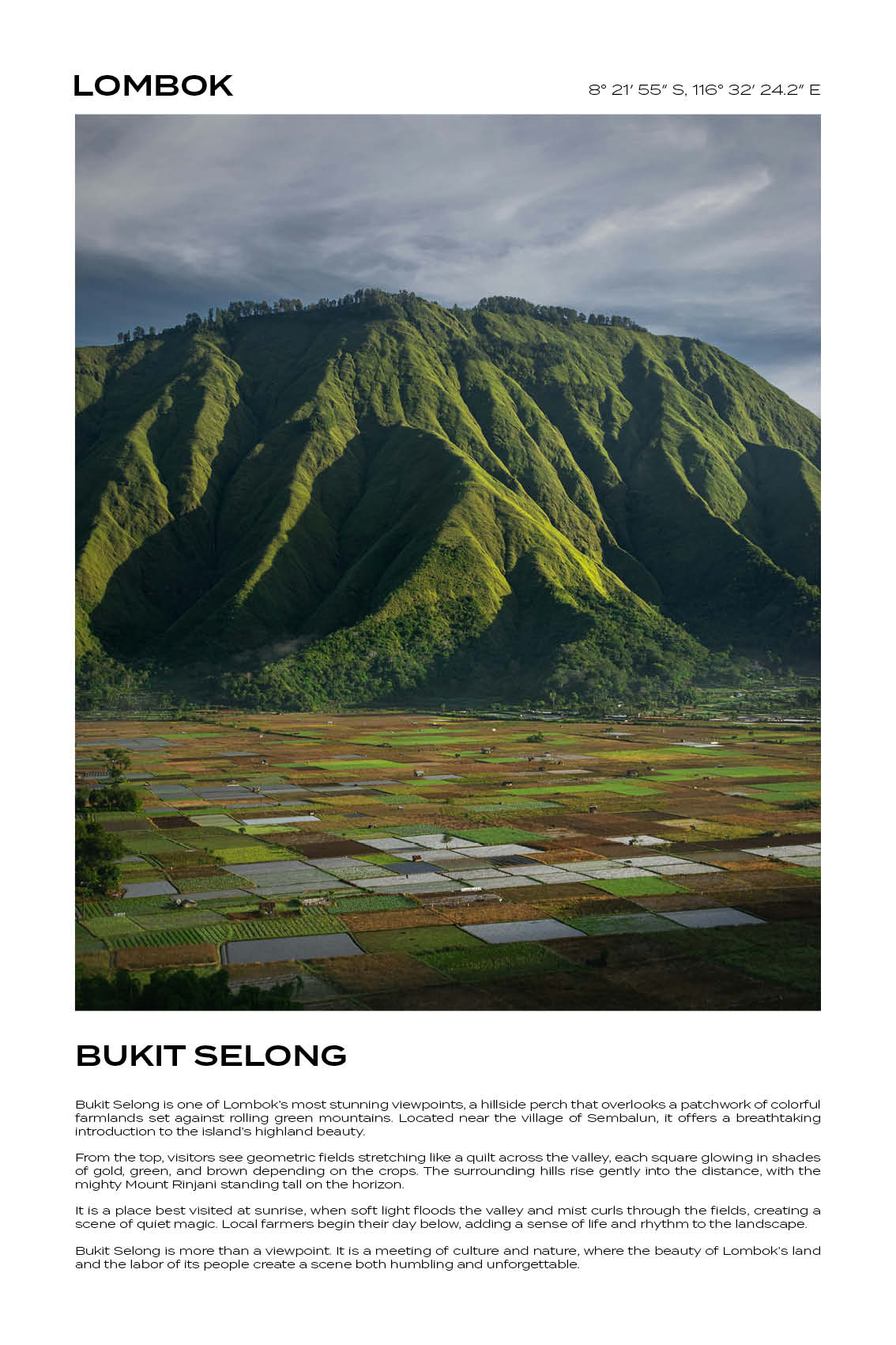 Lombok - Bukit Selong I