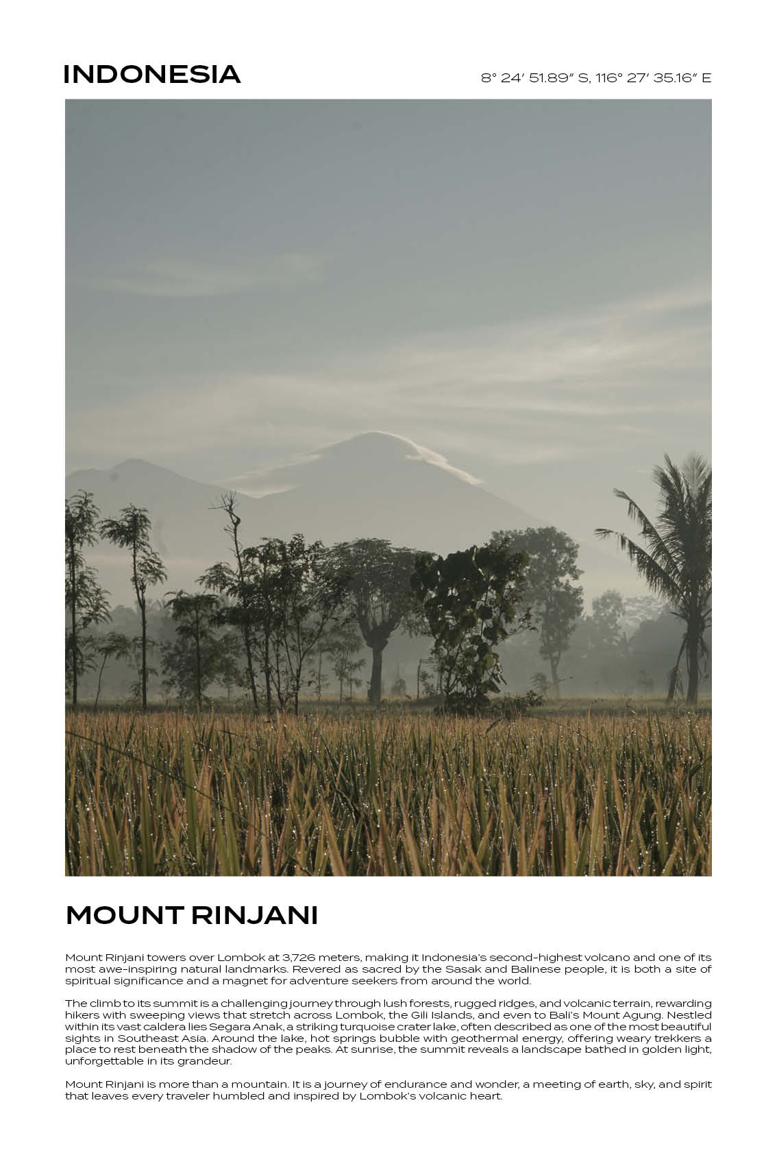 Lombok - Mount Rinjani I