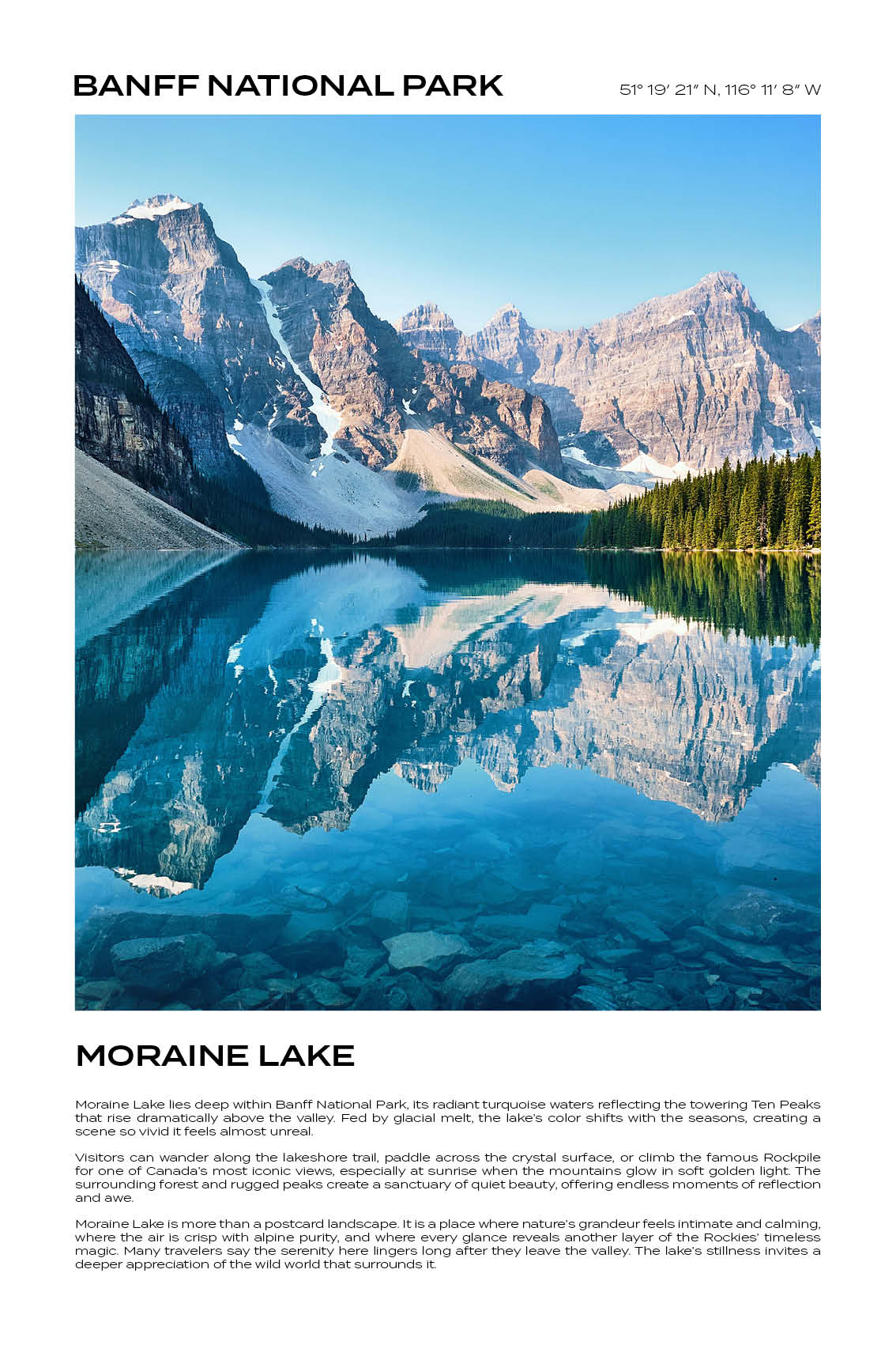Banff National Park - Moraine Lake I